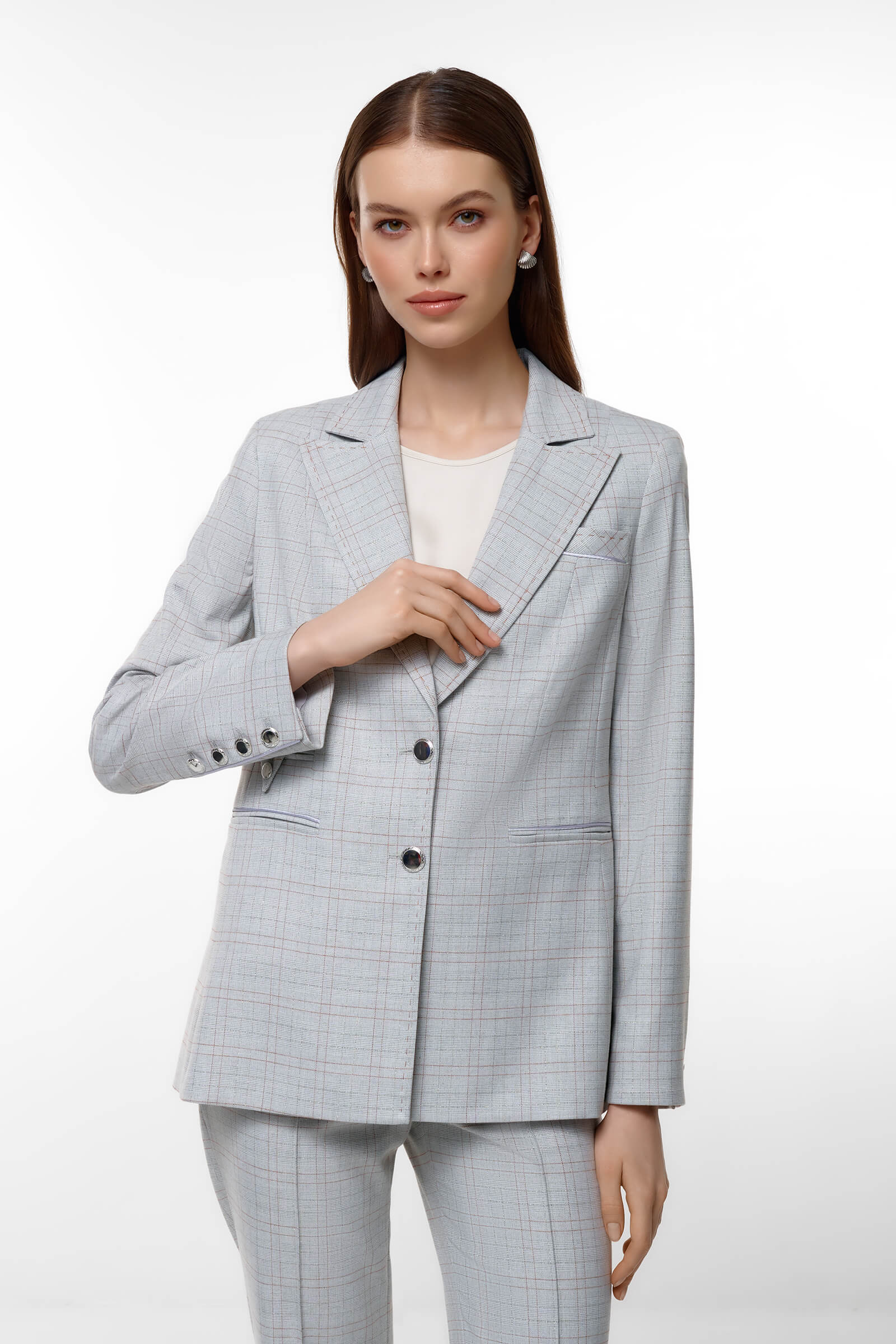 Жакет с отложным воротником Бренд Caterina Leman