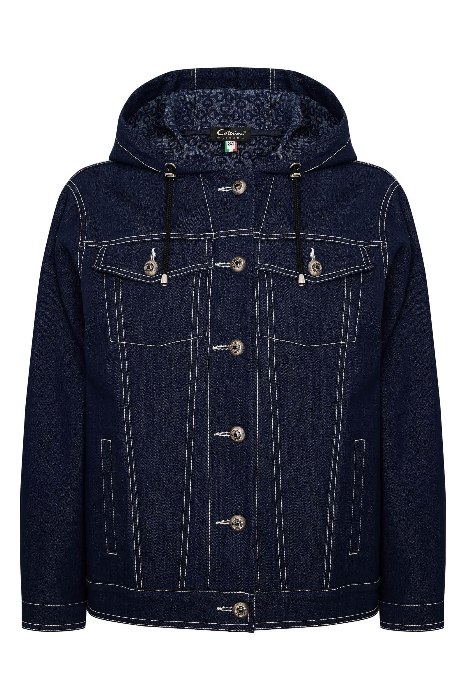 Джинсовая куртка на пуговицах Бренд Caterina Leman