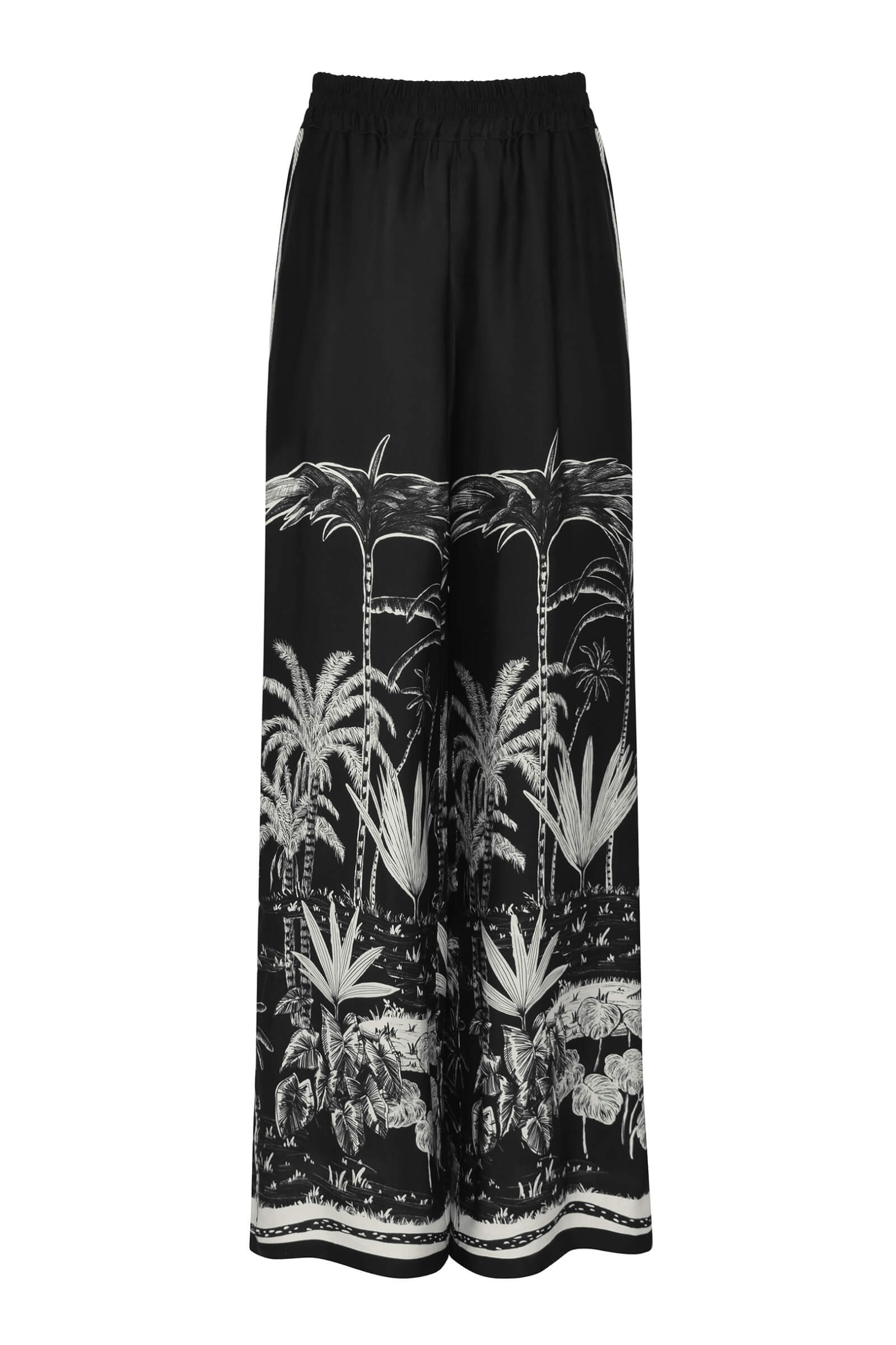 Брюки с растительным рисунком Бренд Caterina Leman