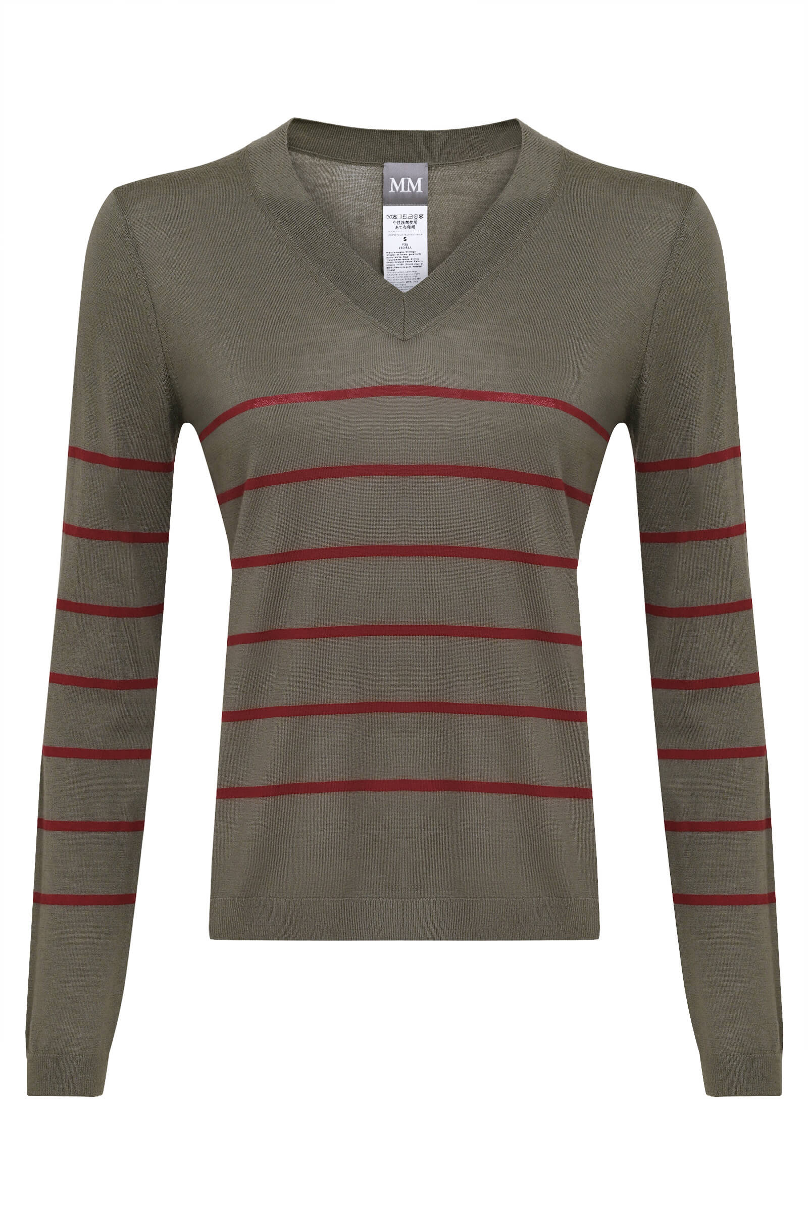 Пуловер из шерсти и кашемира Бренд MM