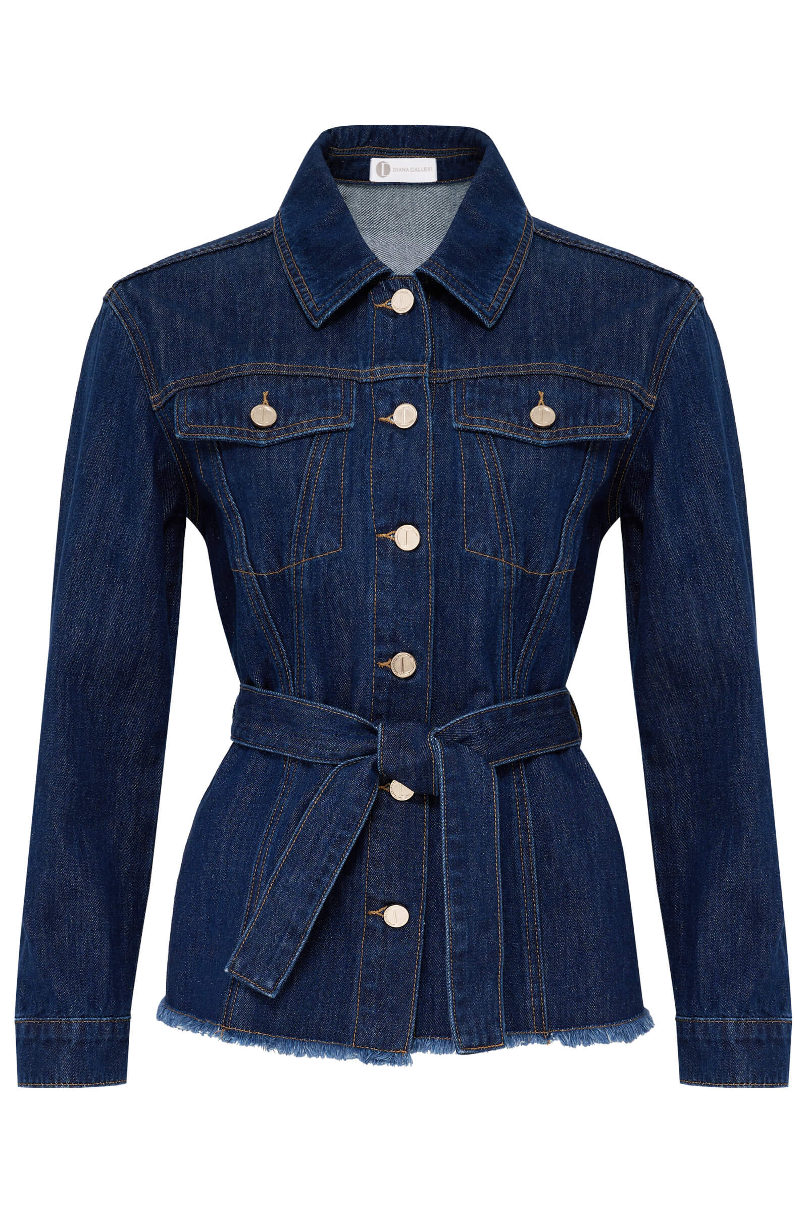 Джинсовая рубашка Бренд Diana Gallesi
