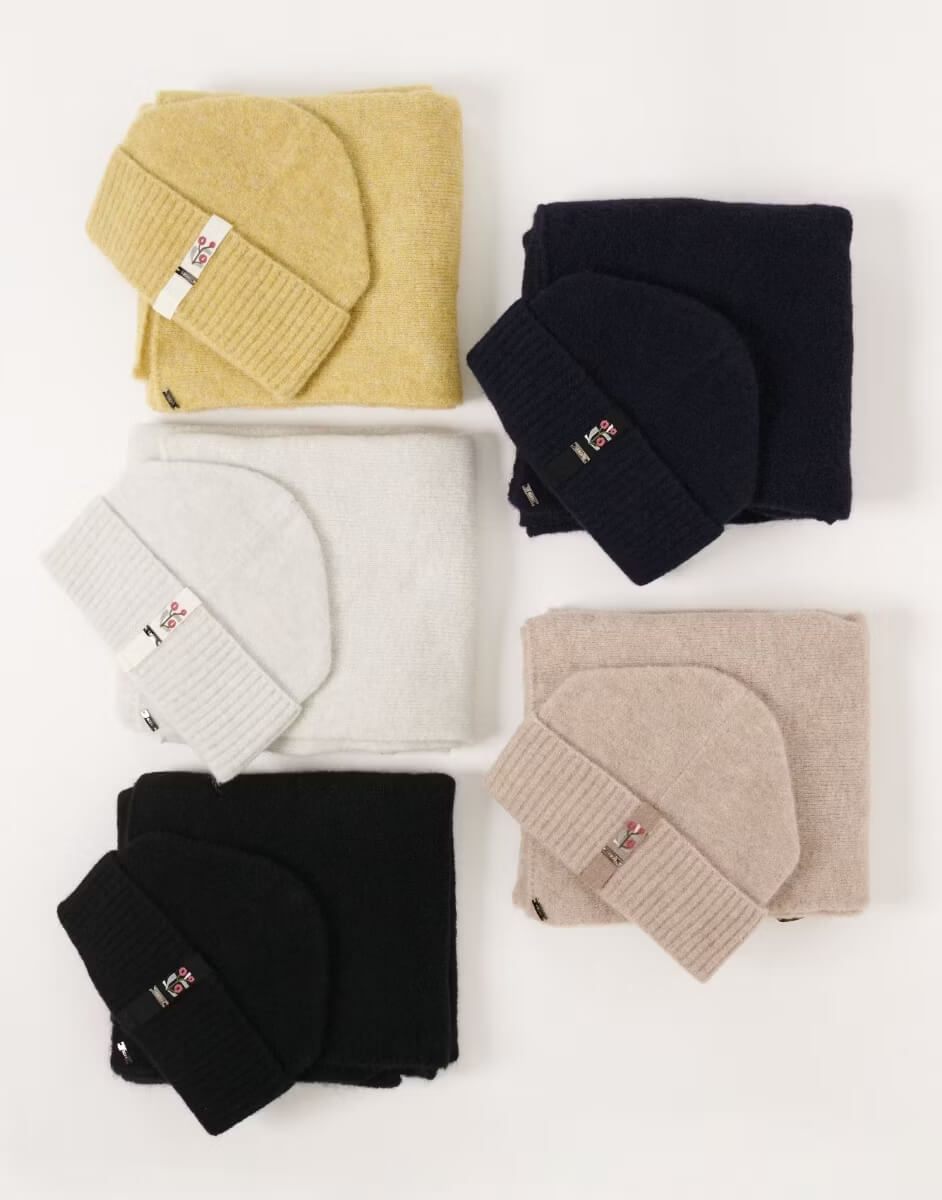 Шапка бини из шерсти альпаки Бренд High