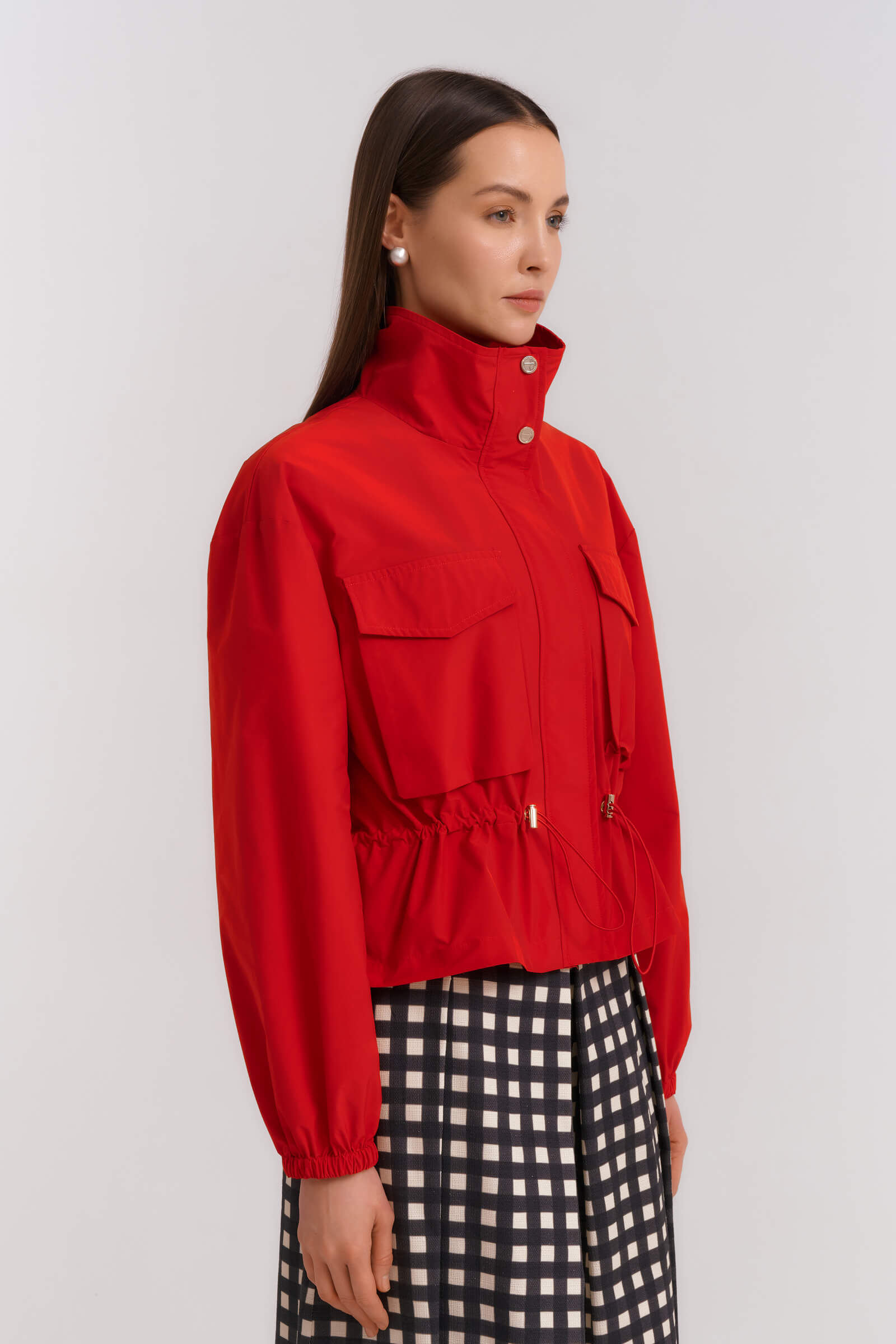 Куртка на кулиске с карманами Бренд Diana Gallesi