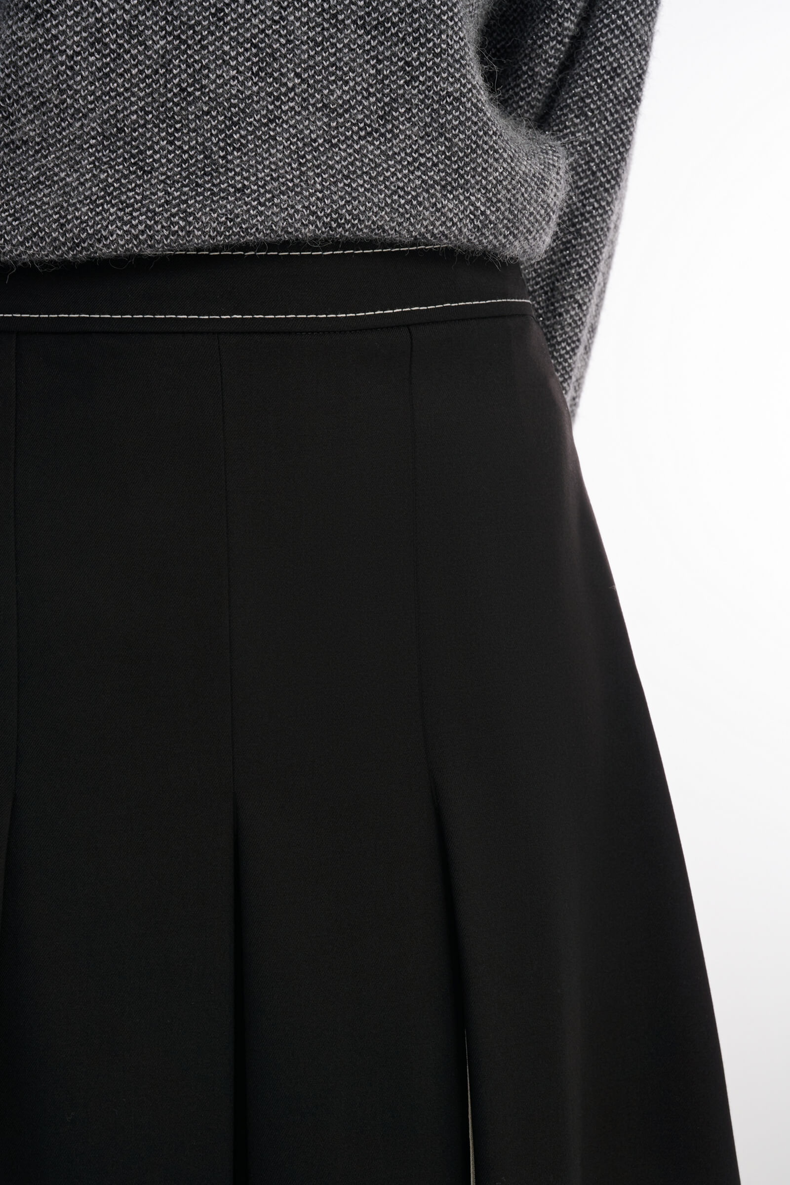 Юбка с декоративной тесьмой Бренд Caterina Leman