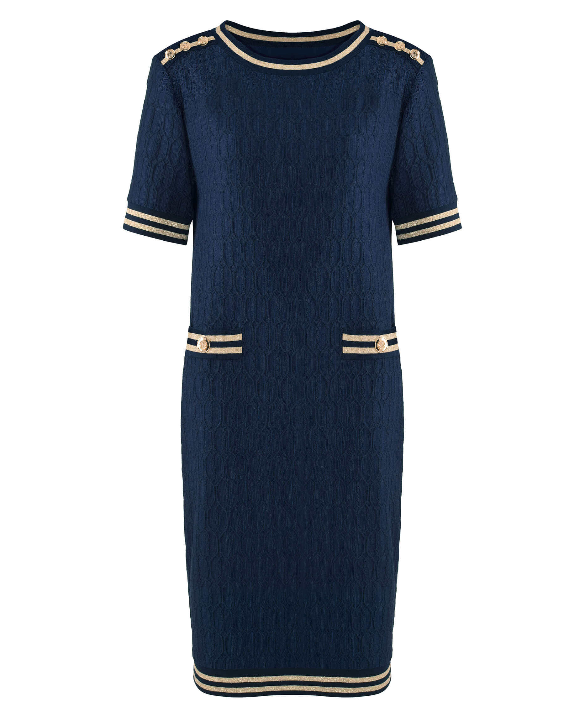 Платье с фактурным узором Бренд Caterina Leman