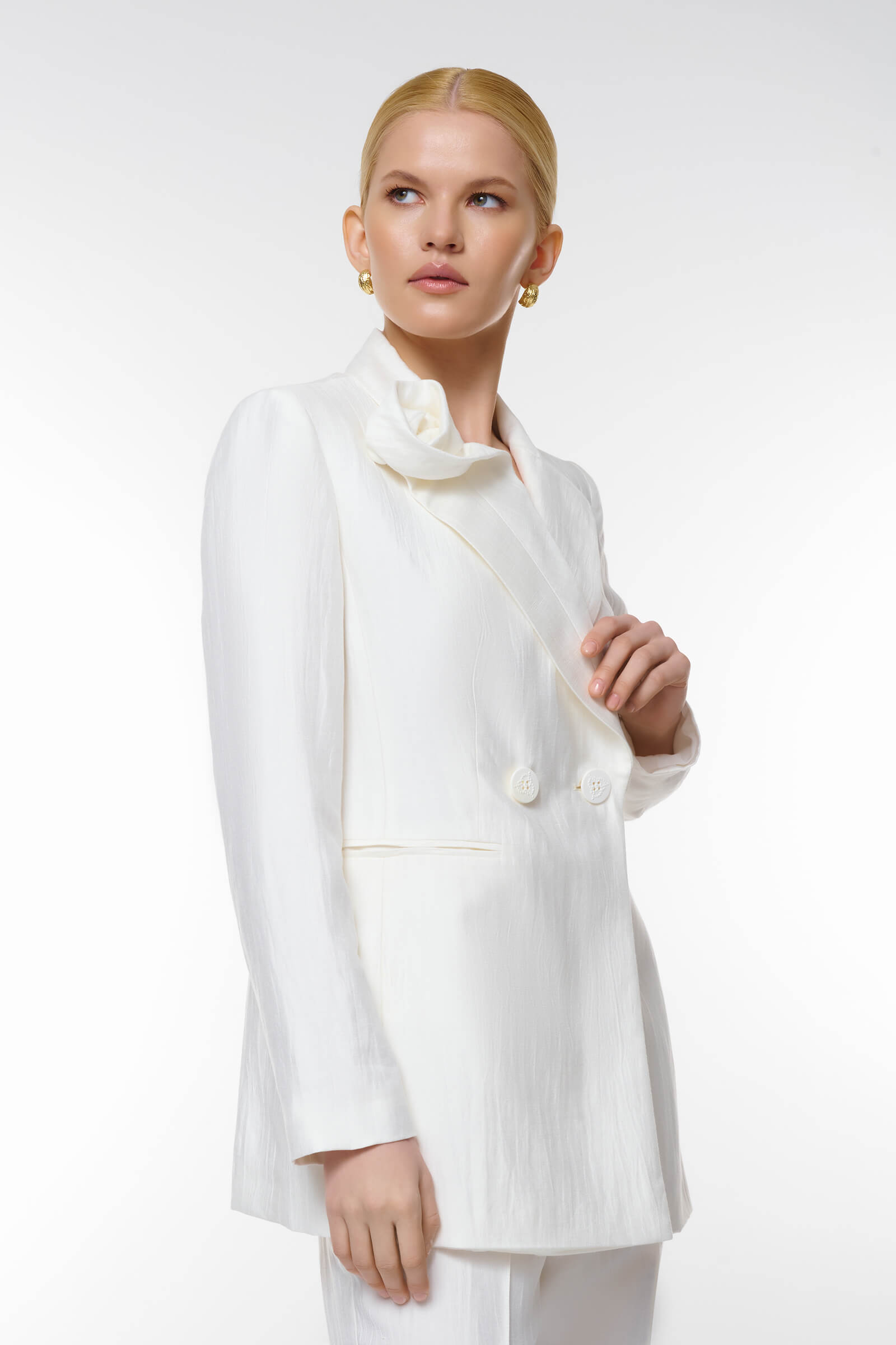 Пиджак с объемным декором Бренд Caterina Leman