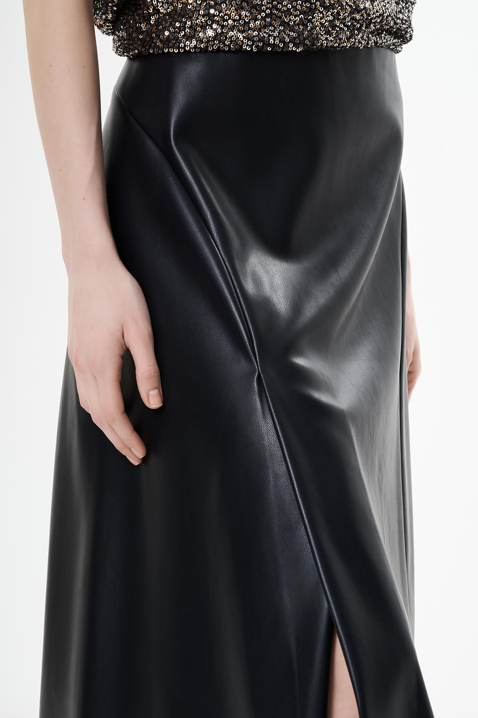 Юбка из экокожи Бренд Luisa Viola