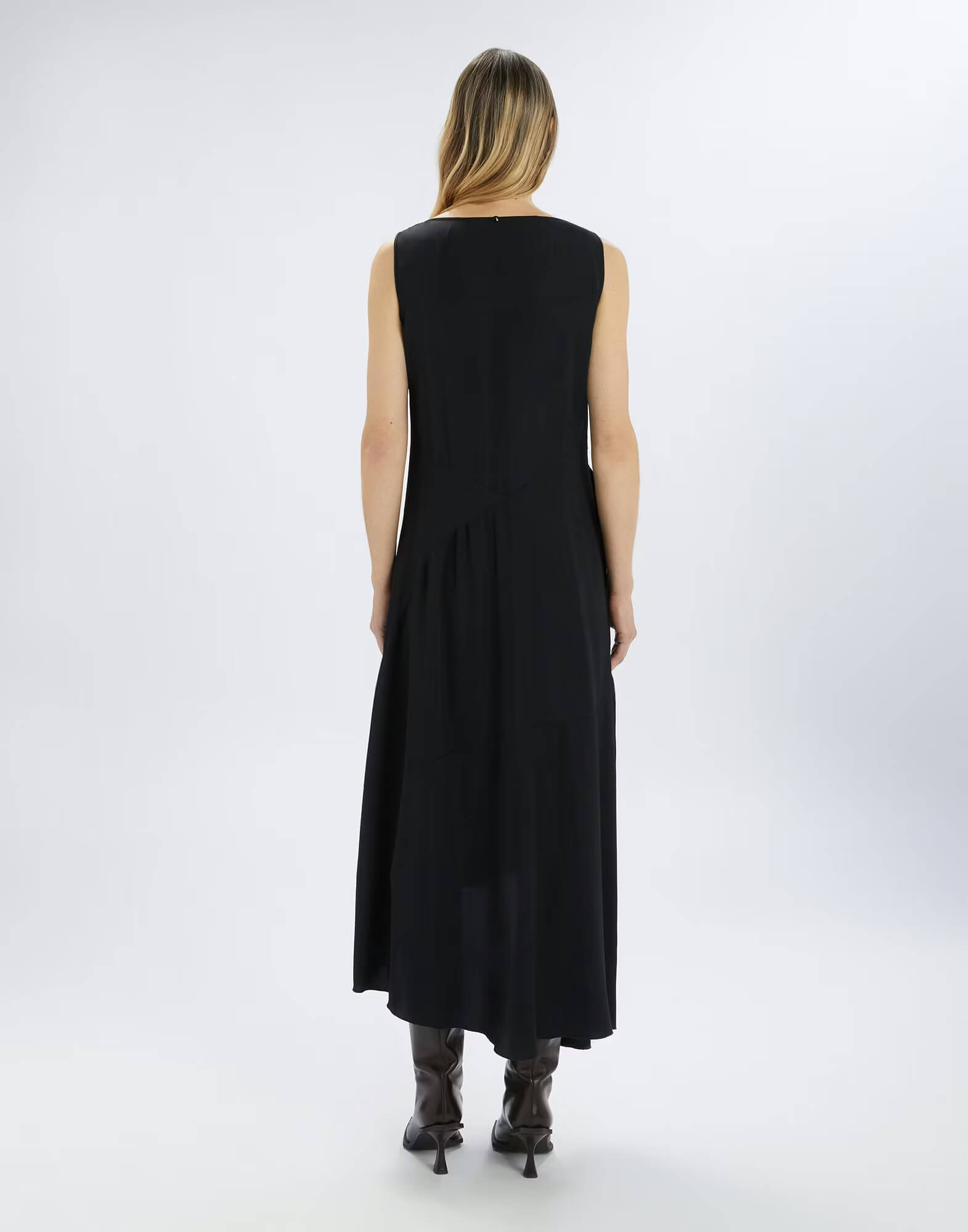 Платье асимметричное с воланами Бренд High