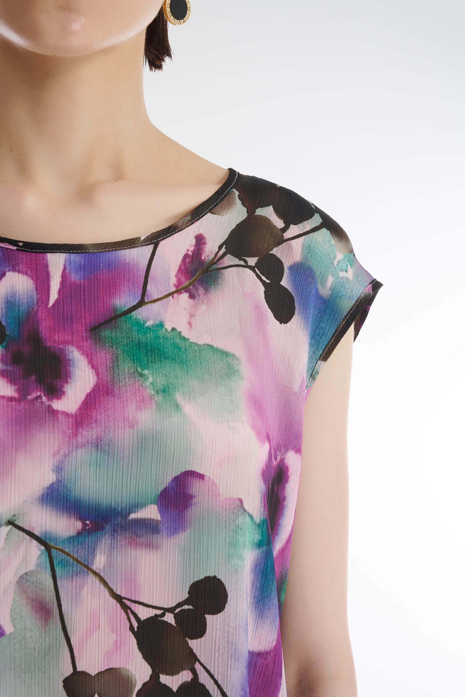 Топ с флористичным принтом Бренд Caterina Leman