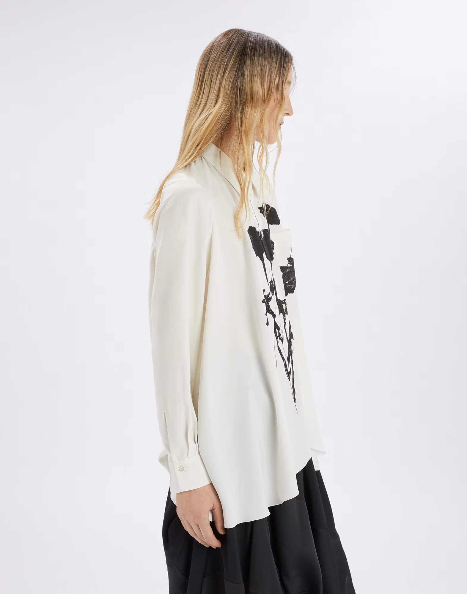 Рубашка с цветочным узором Бренд High