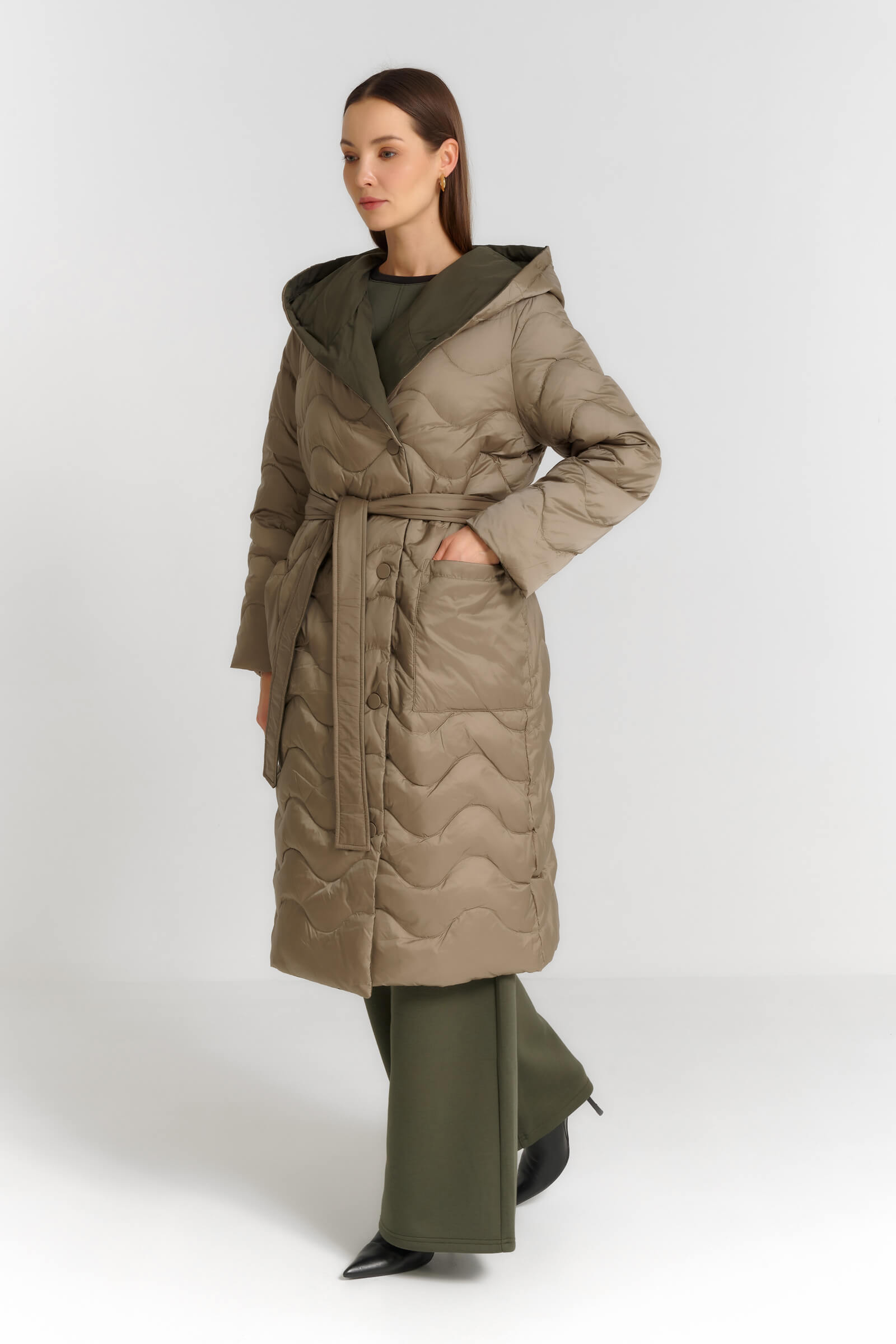 Пальто двухстороннее Бренд Diana Gallesi