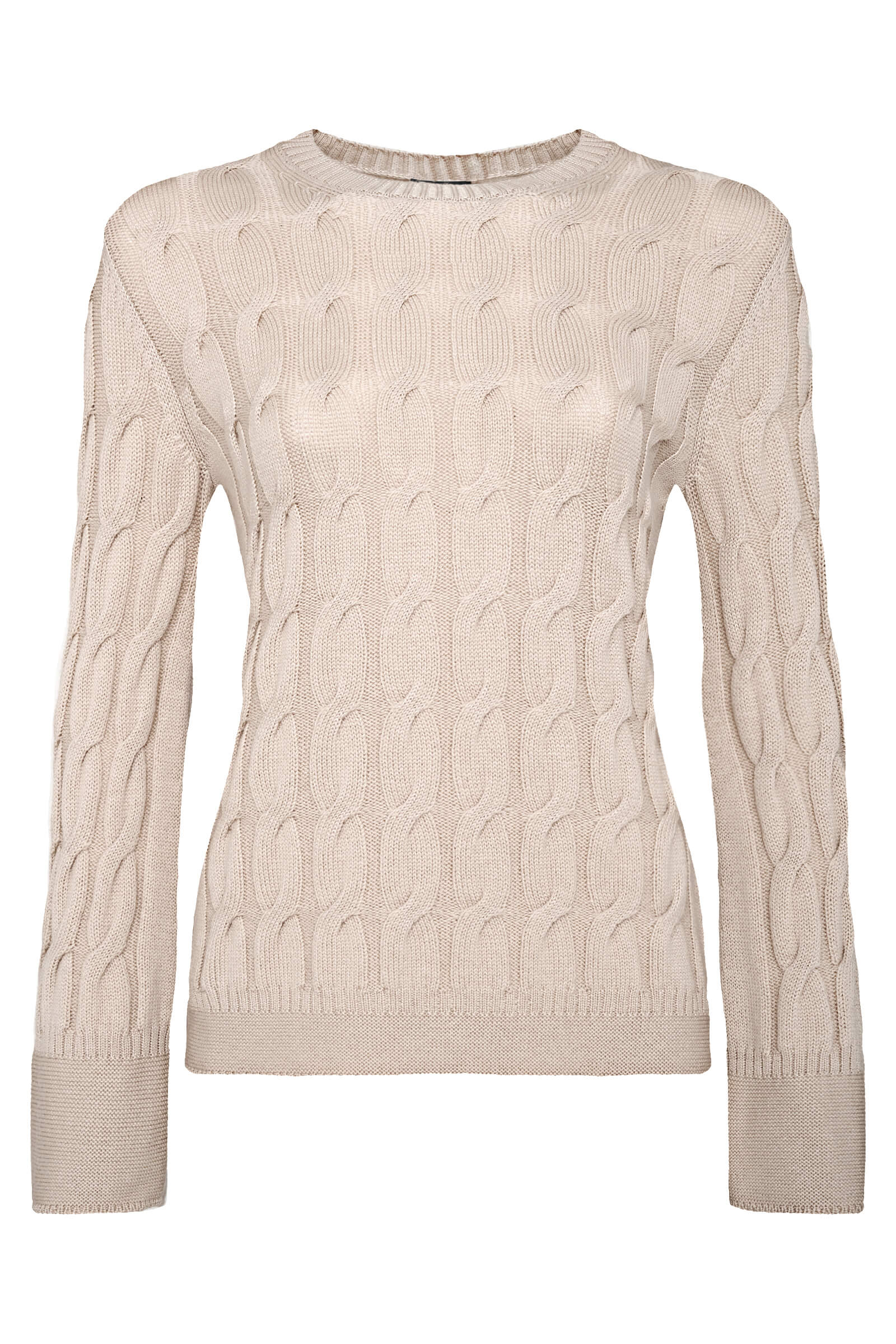 Фактурный джемпер из 100% шерсти Бренд MM