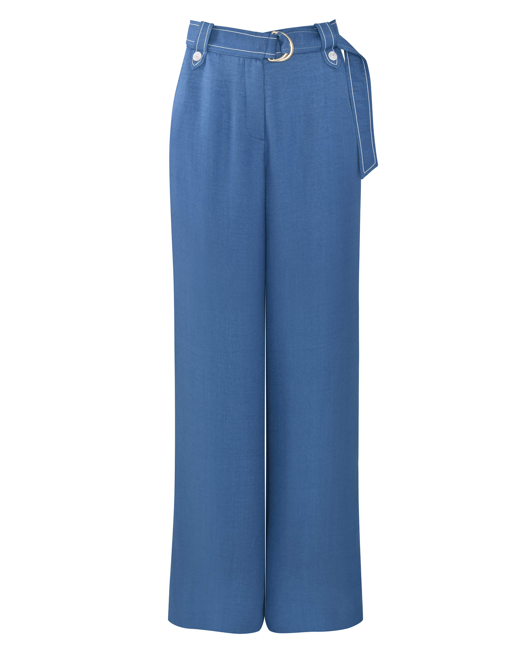 Брюки с контрастной строчкой Бренд Caterina Leman