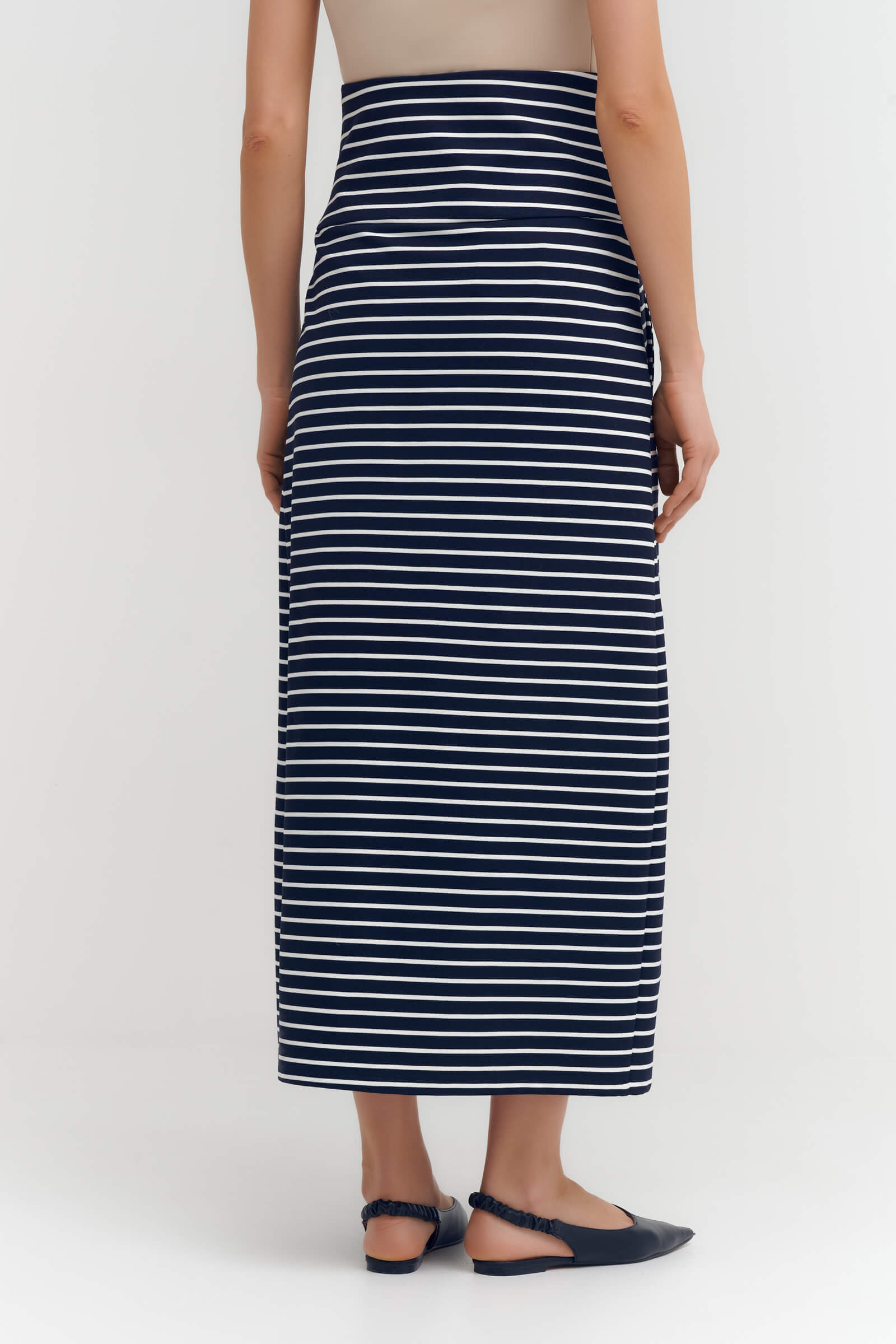 Юбка макси из трикотажа Бренд Sarah Pacini