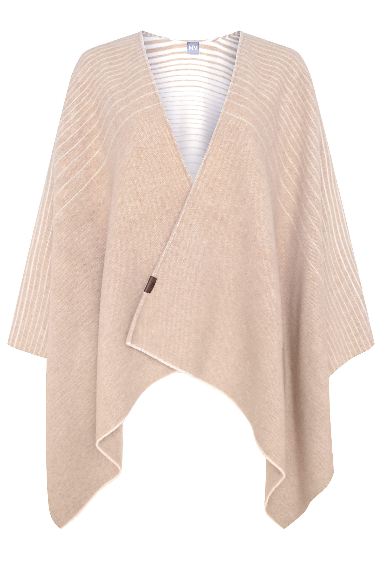 Шерстяное пончо Бренд MM