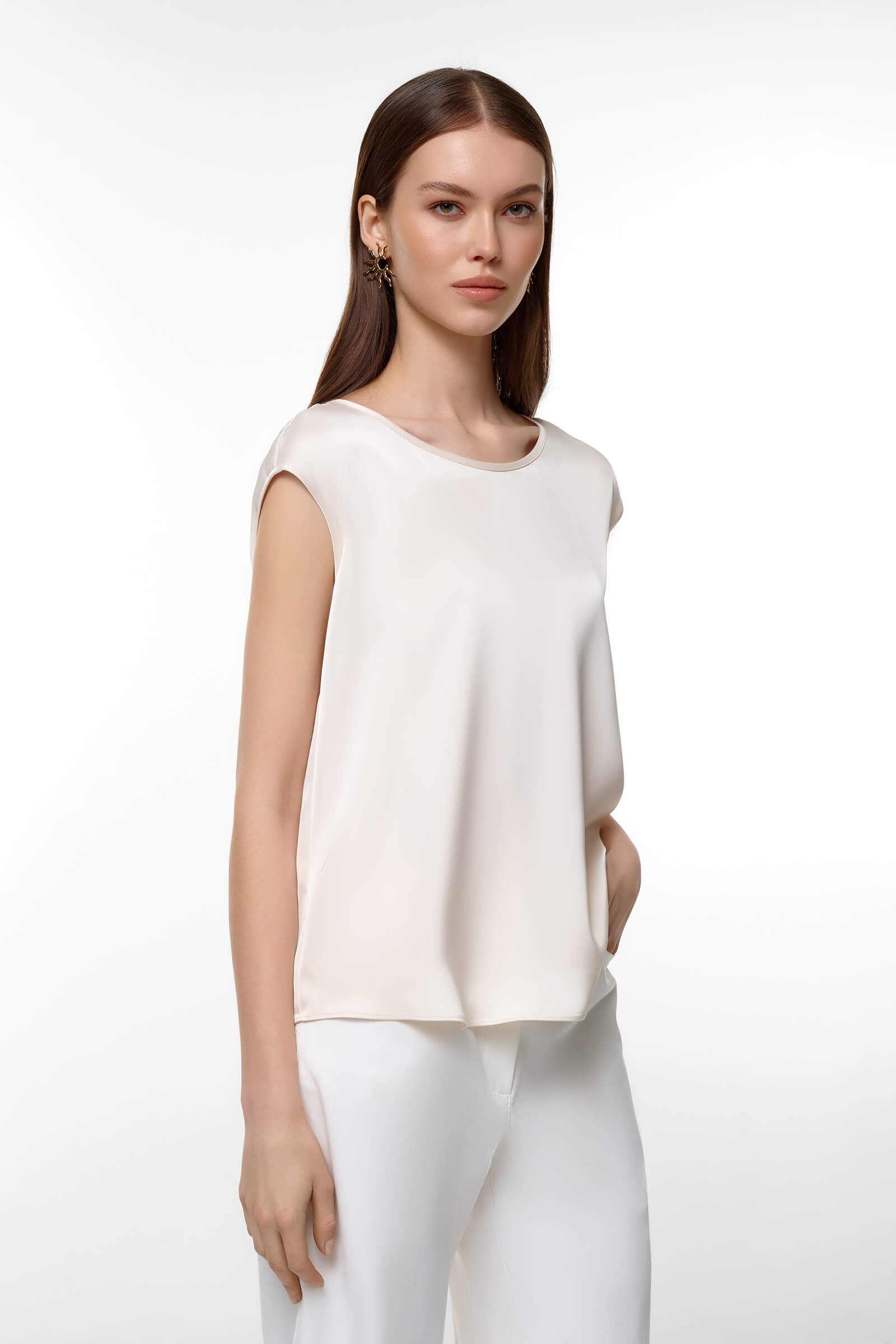 Топ из поливискозы Бренд Caterina Leman