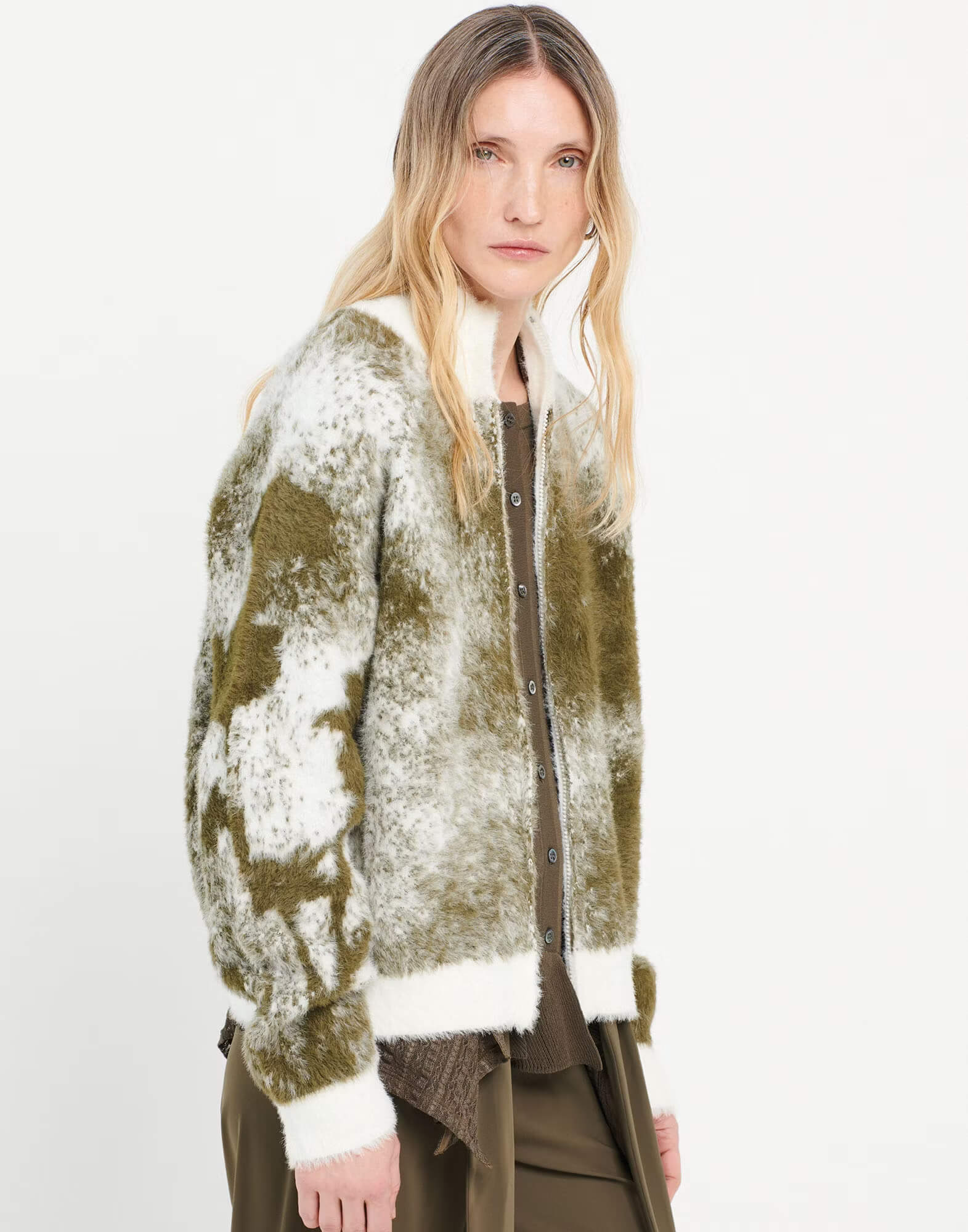 Кардиган и жаккарда Бренд High