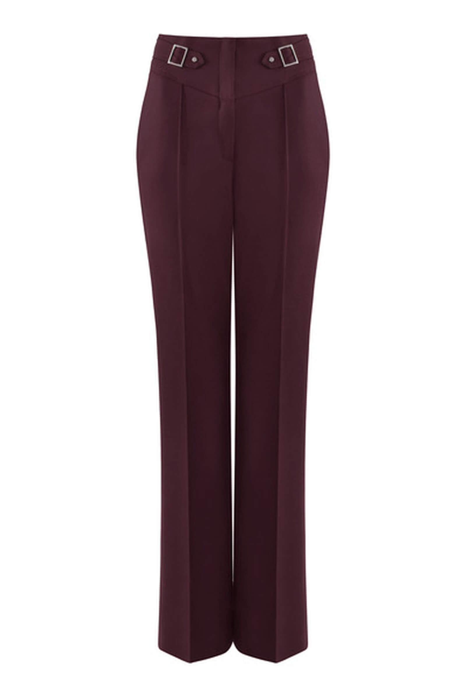 Расклешенные брюки с акцентным поясом Бренд Caterina Leman