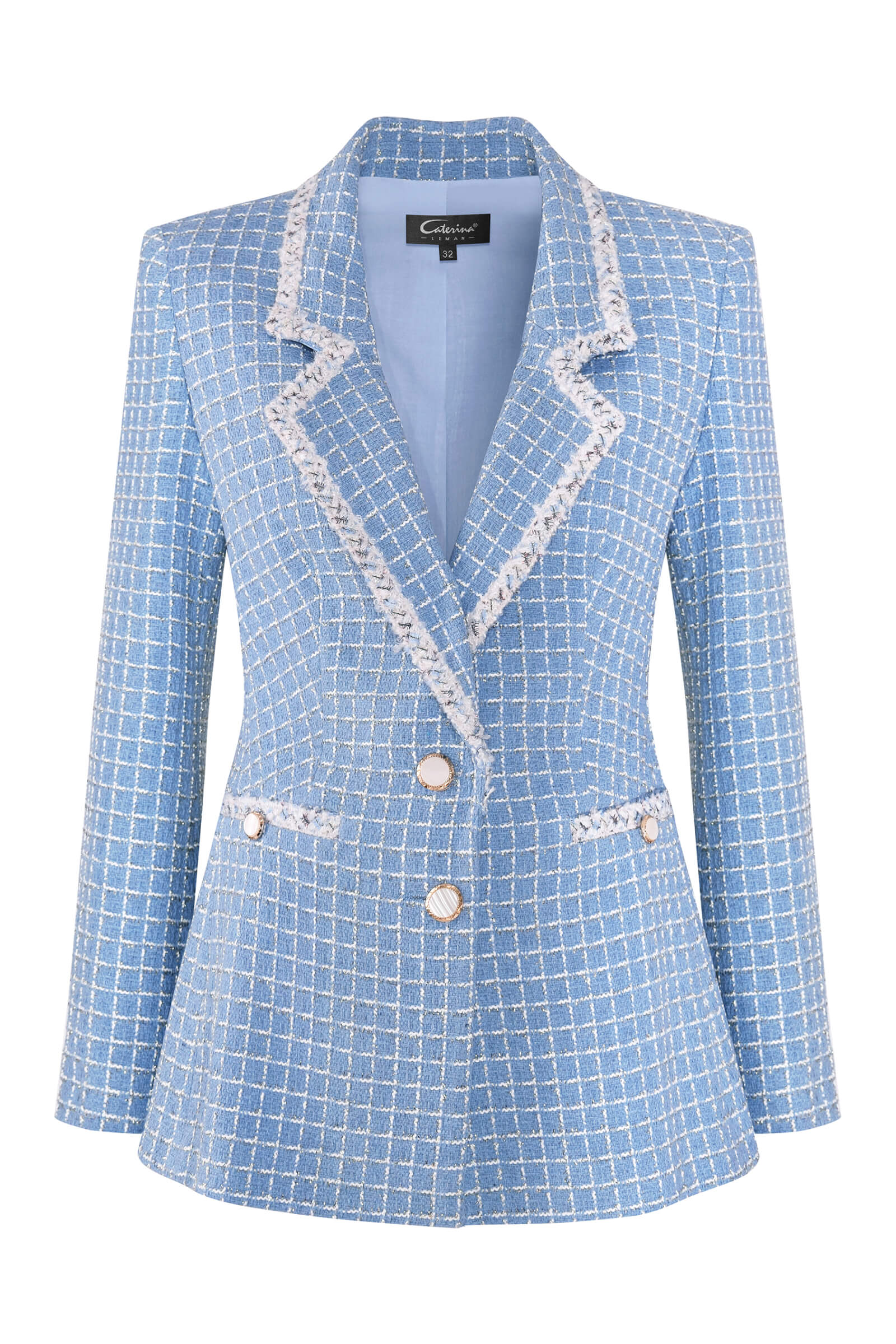 Пиджак с люрексом Бренд Caterina Leman