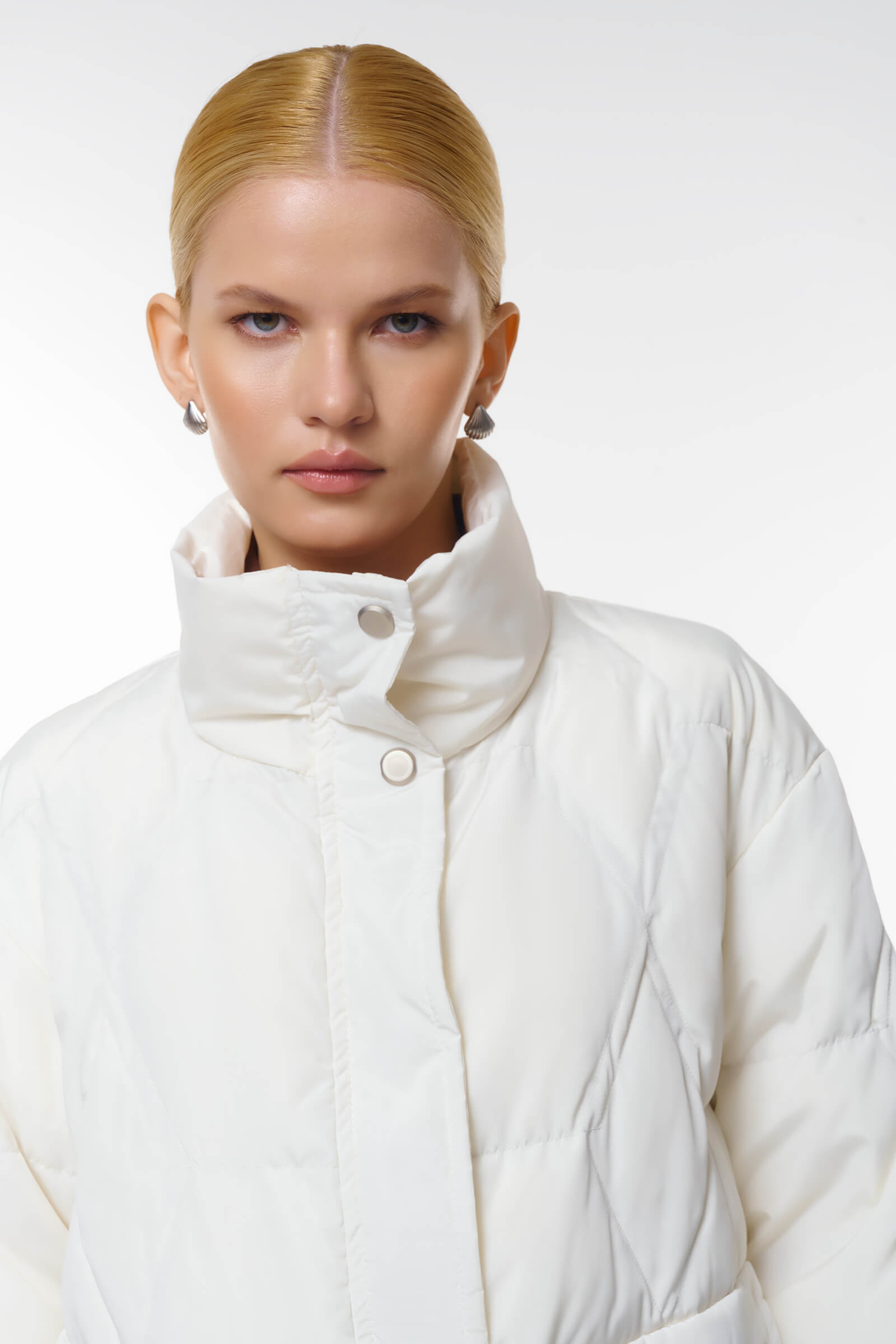 Стеганная куртка на кулиске Бренд Caterina Leman