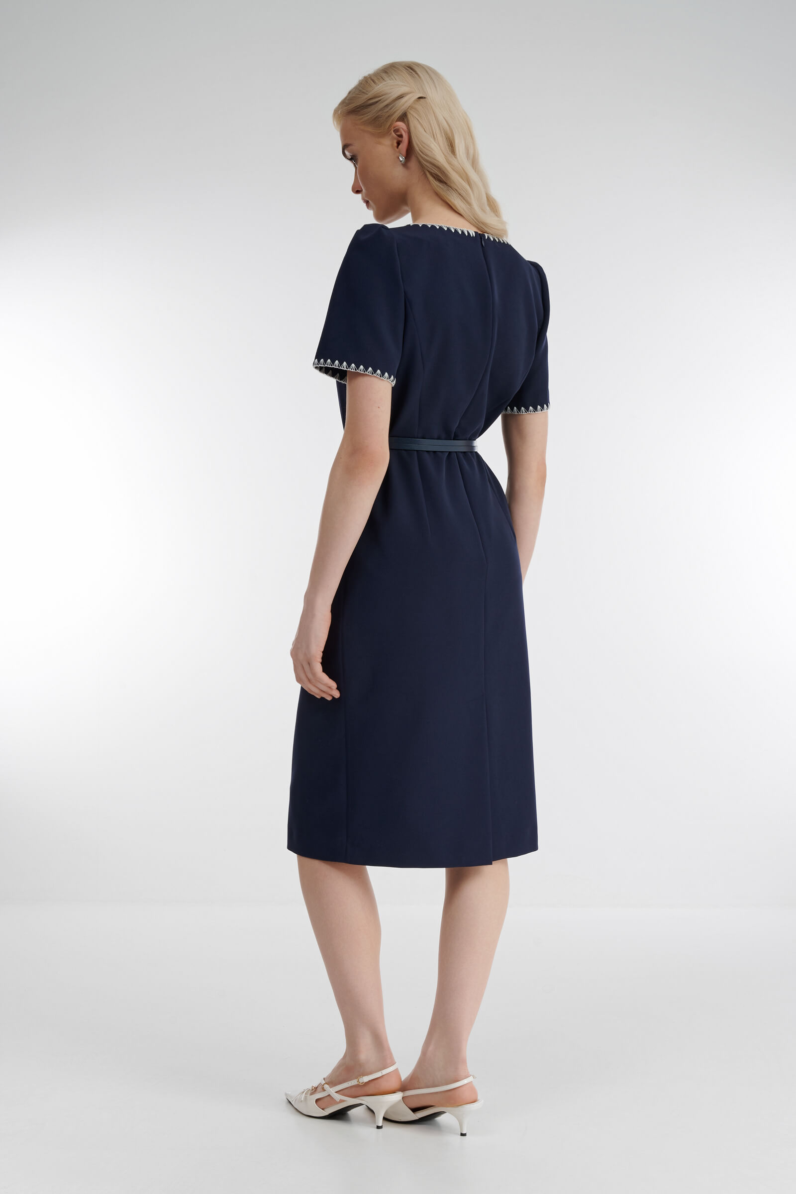 Платье с ремнем Бренд Caterina Leman