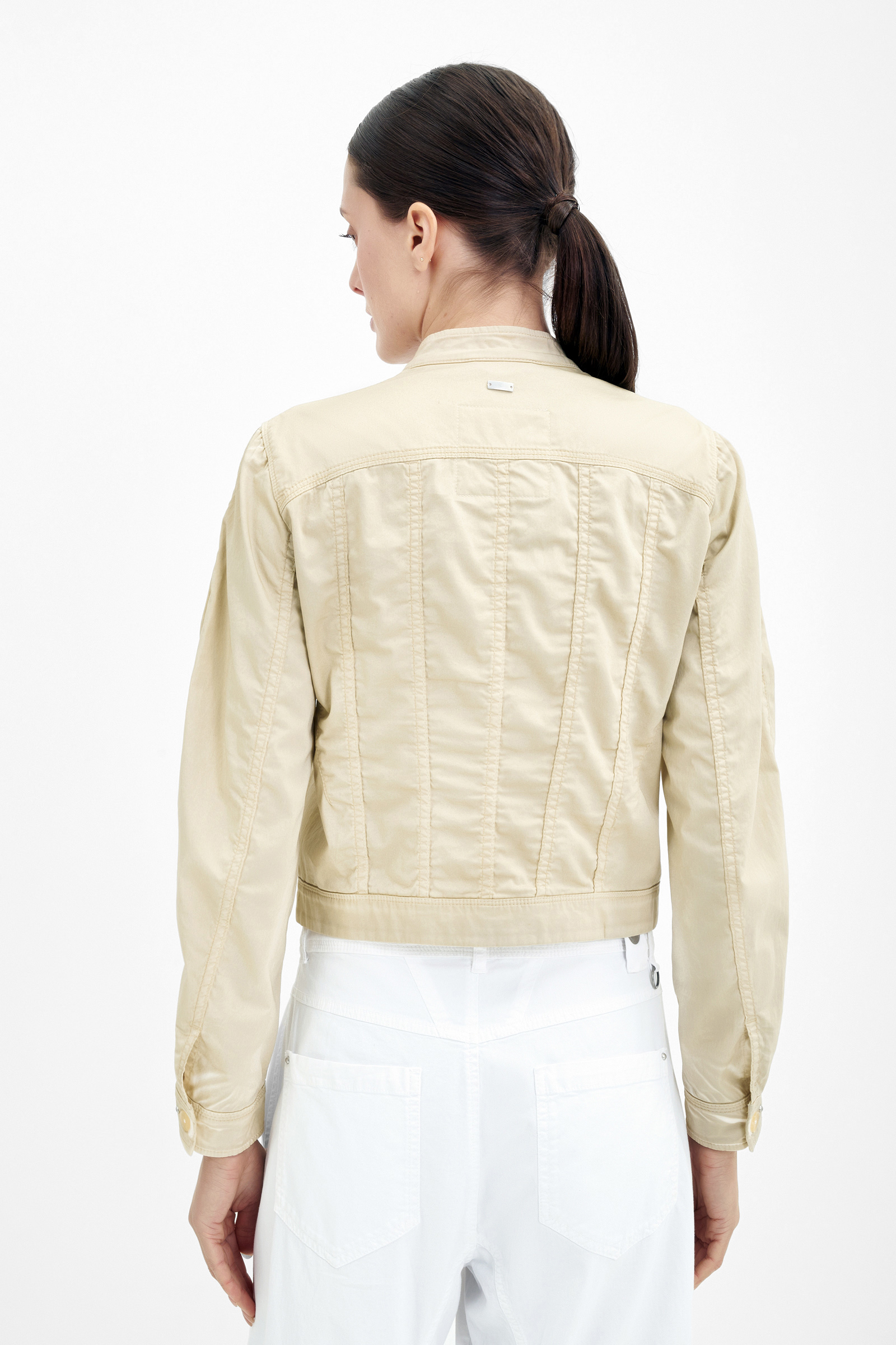 Куртка с вареным эффектом Бренд High