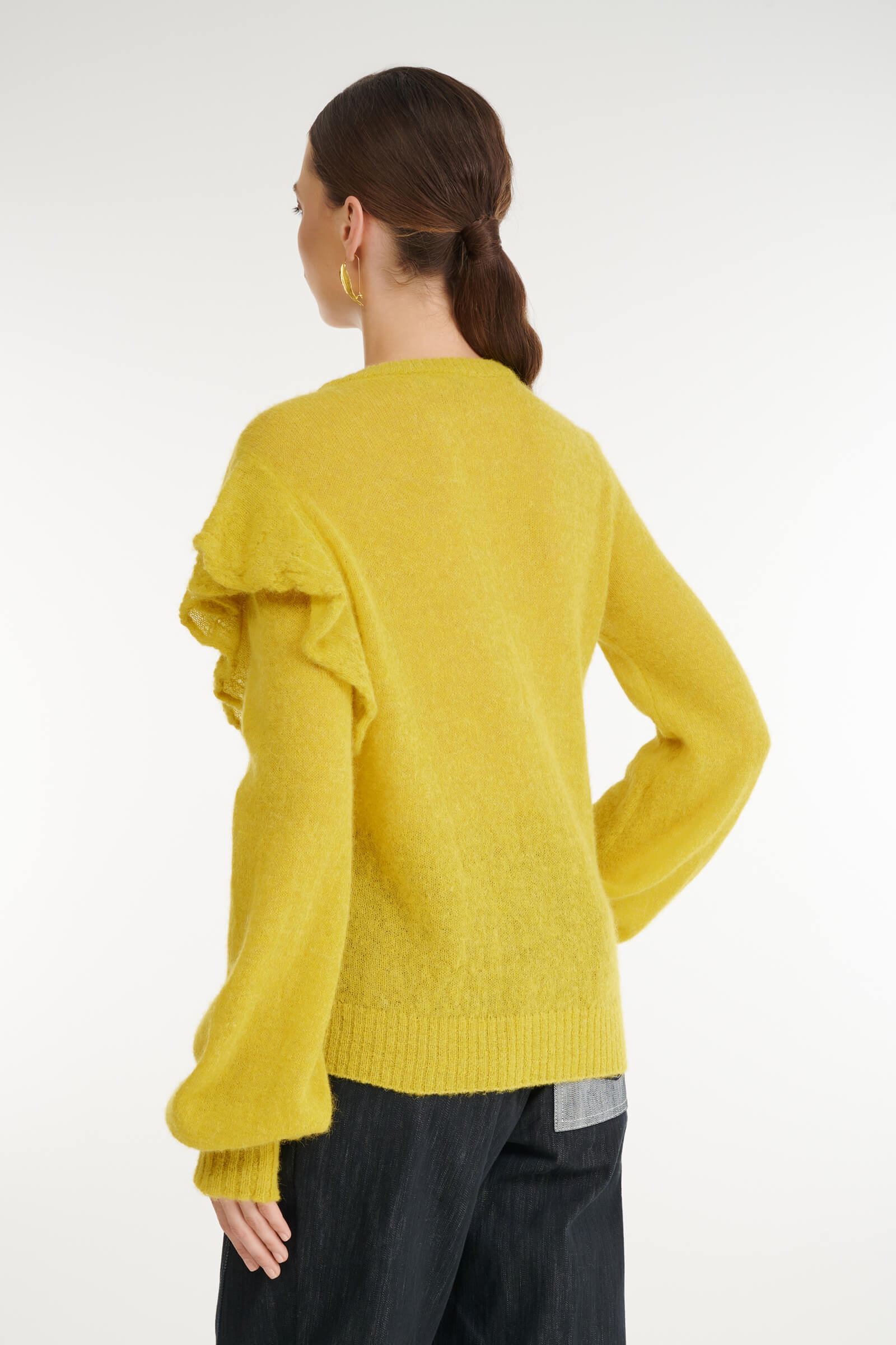 Джемпер с воланом Бренд Sarah Pacini