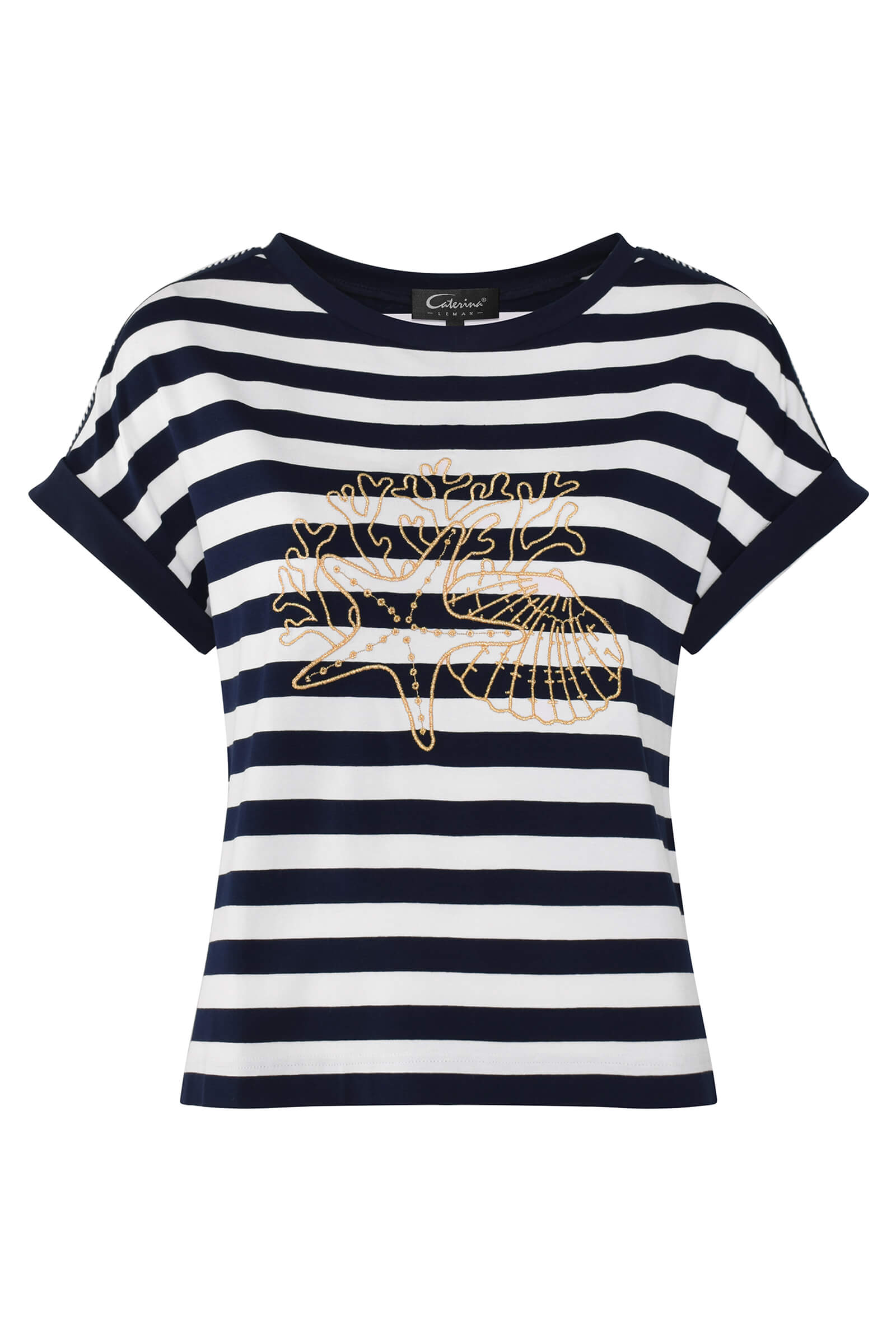 Футболка с вышивкой Бренд Caterina Leman