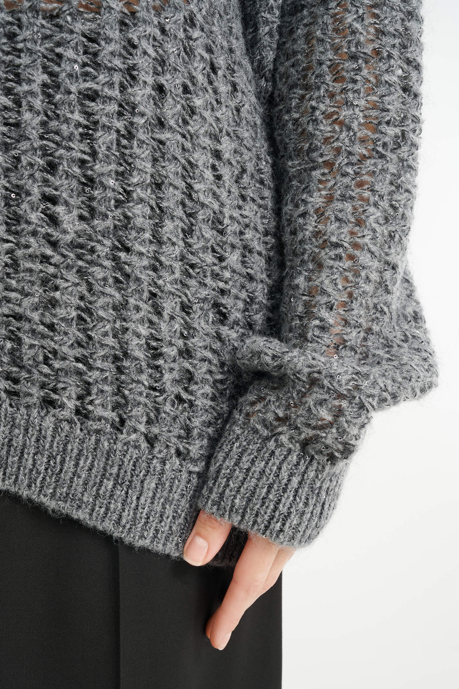 Полупрозрачный джемпер Бренд Rocco Ragni