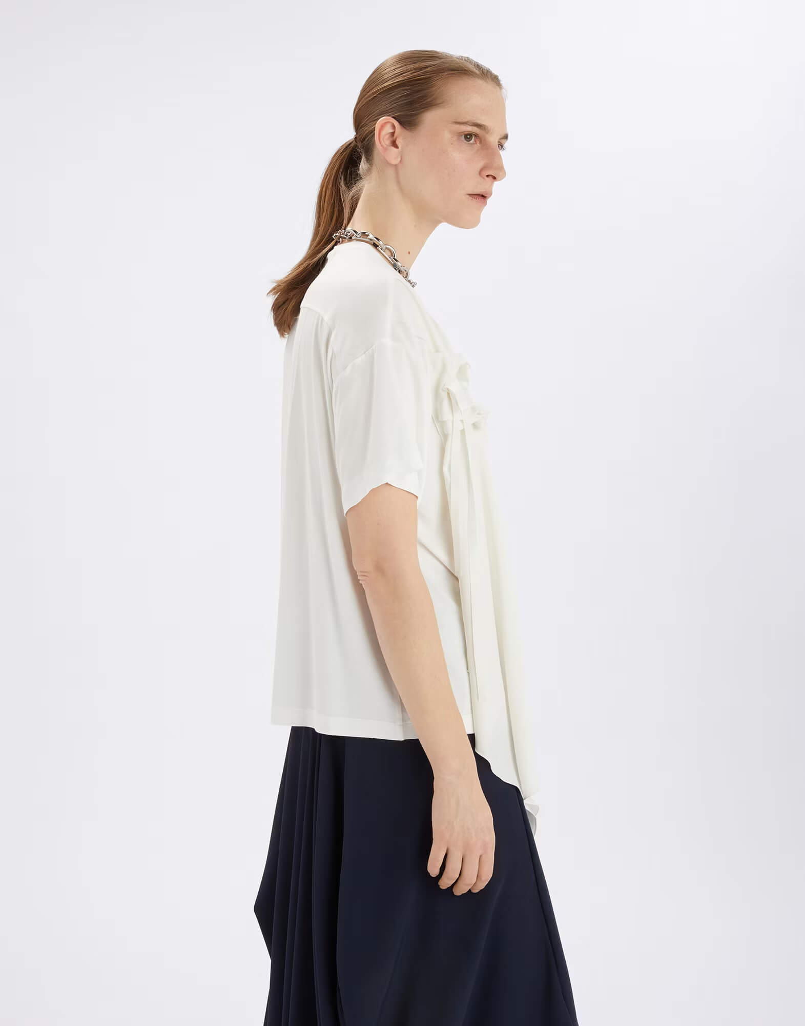 Футболка с оборками Бренд High