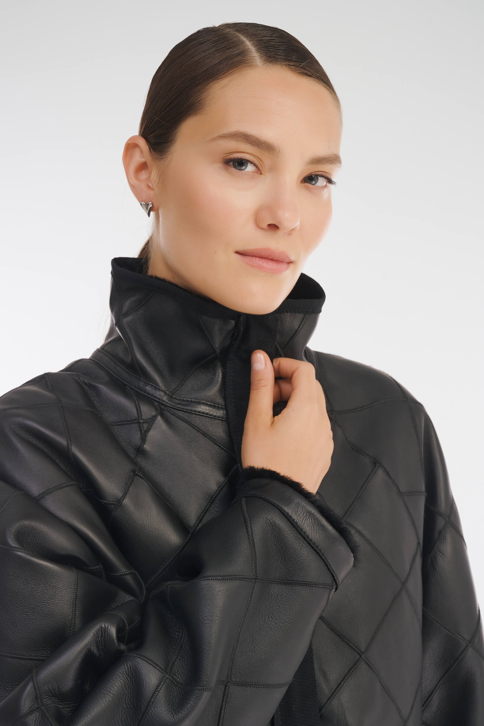 Дубленка двусторонняя из натурального меха Бренд Caterina Leman