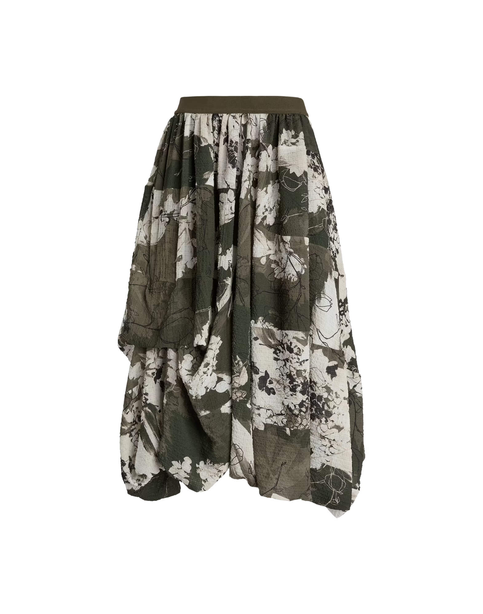Юбка с цветочным принтом Бренд High