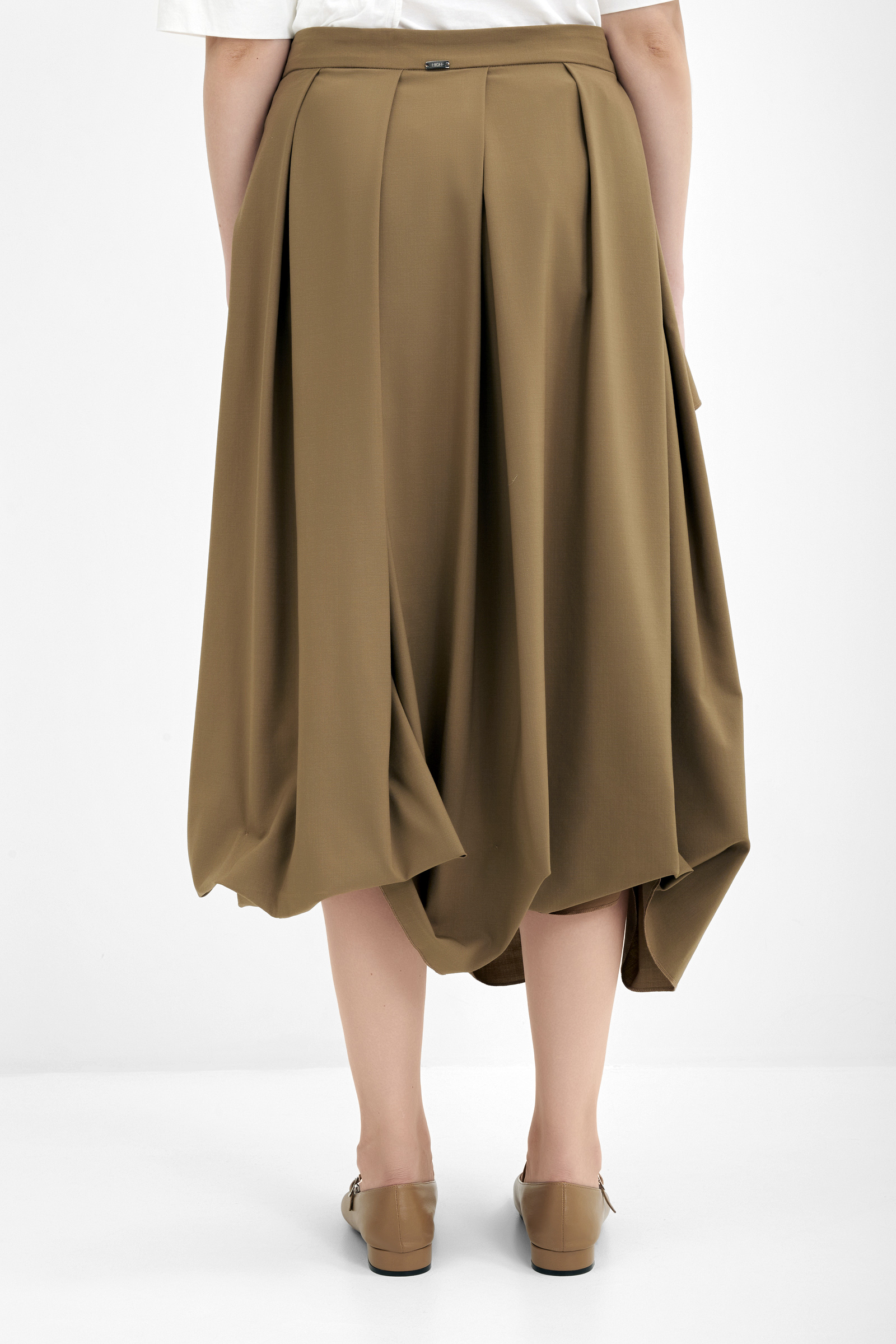 Юбка с асимметричными клиньями Бренд High