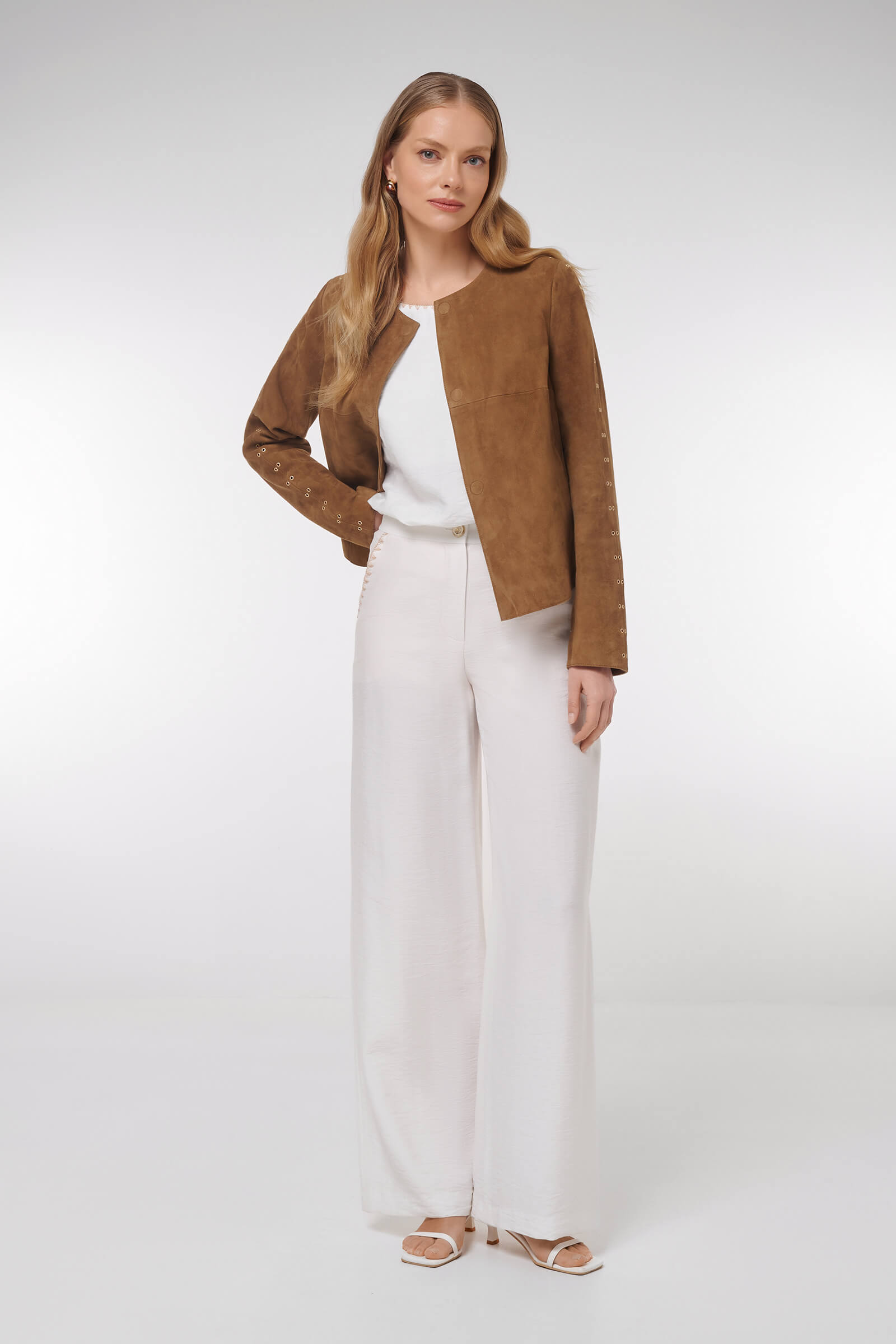 Куртка из натуральной кожи Бренд Caterina Leman