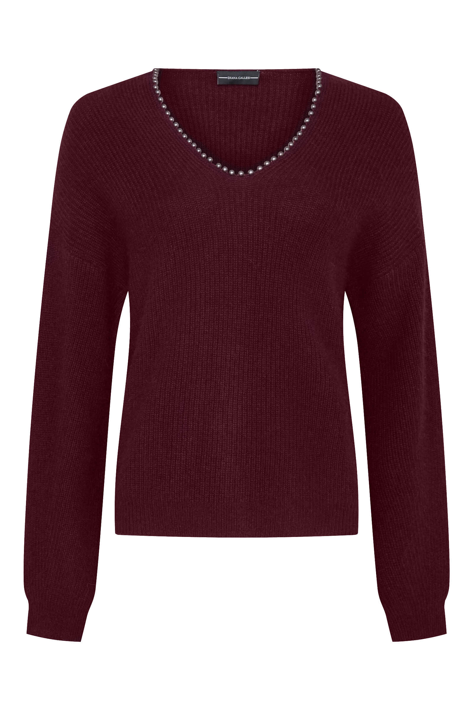 Джемпер с бусинами Бренд Diana Gallesi