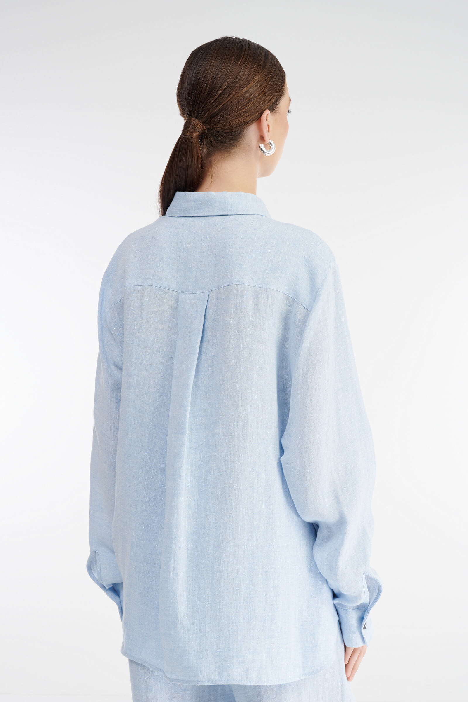 Льняная рубашка Бренд Sarah Pacini