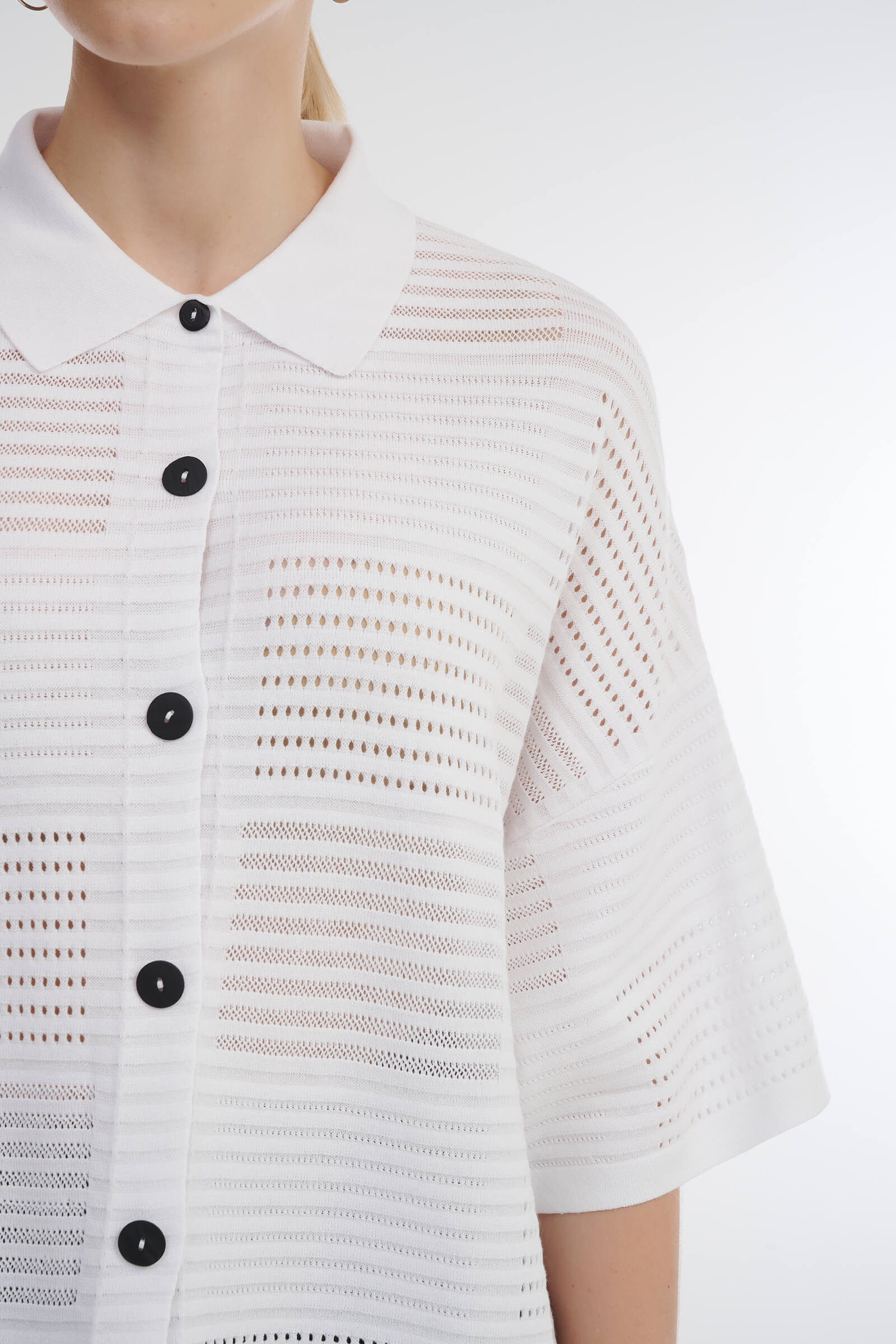 Кардиган с укороченным рукавом Бренд Sarah Pacini