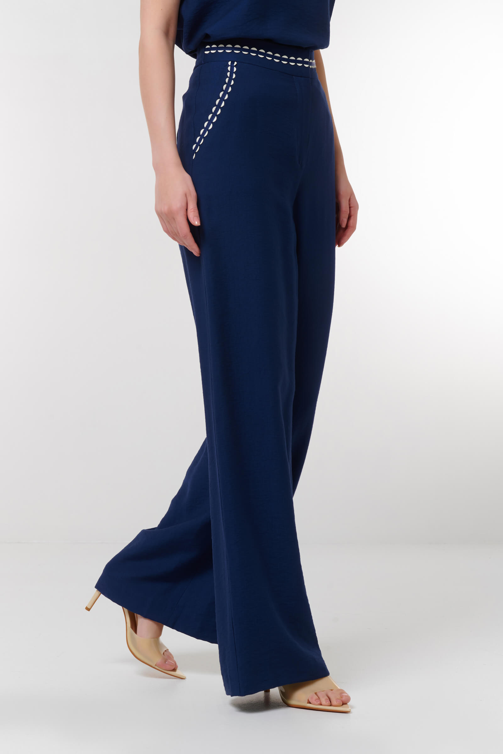 Брюки с контрастной окантовкой Бренд Caterina Leman