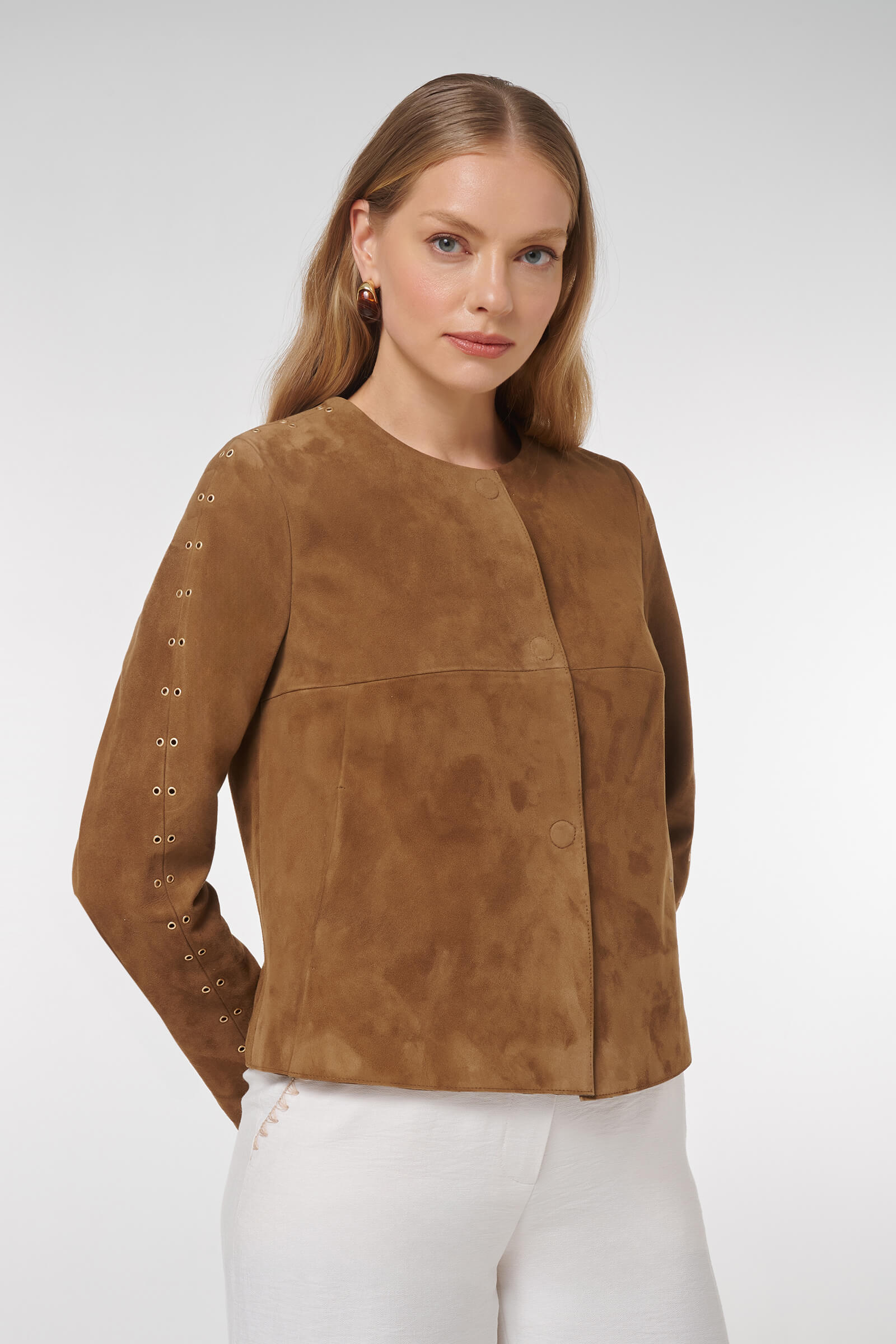 Куртка из натуральной кожи Бренд Caterina Leman