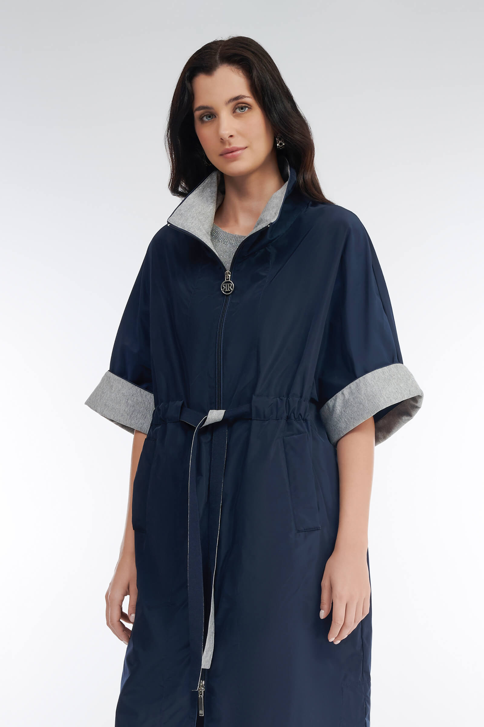 Плащ с рукавом 3/4 Бренд Rocco Ragni