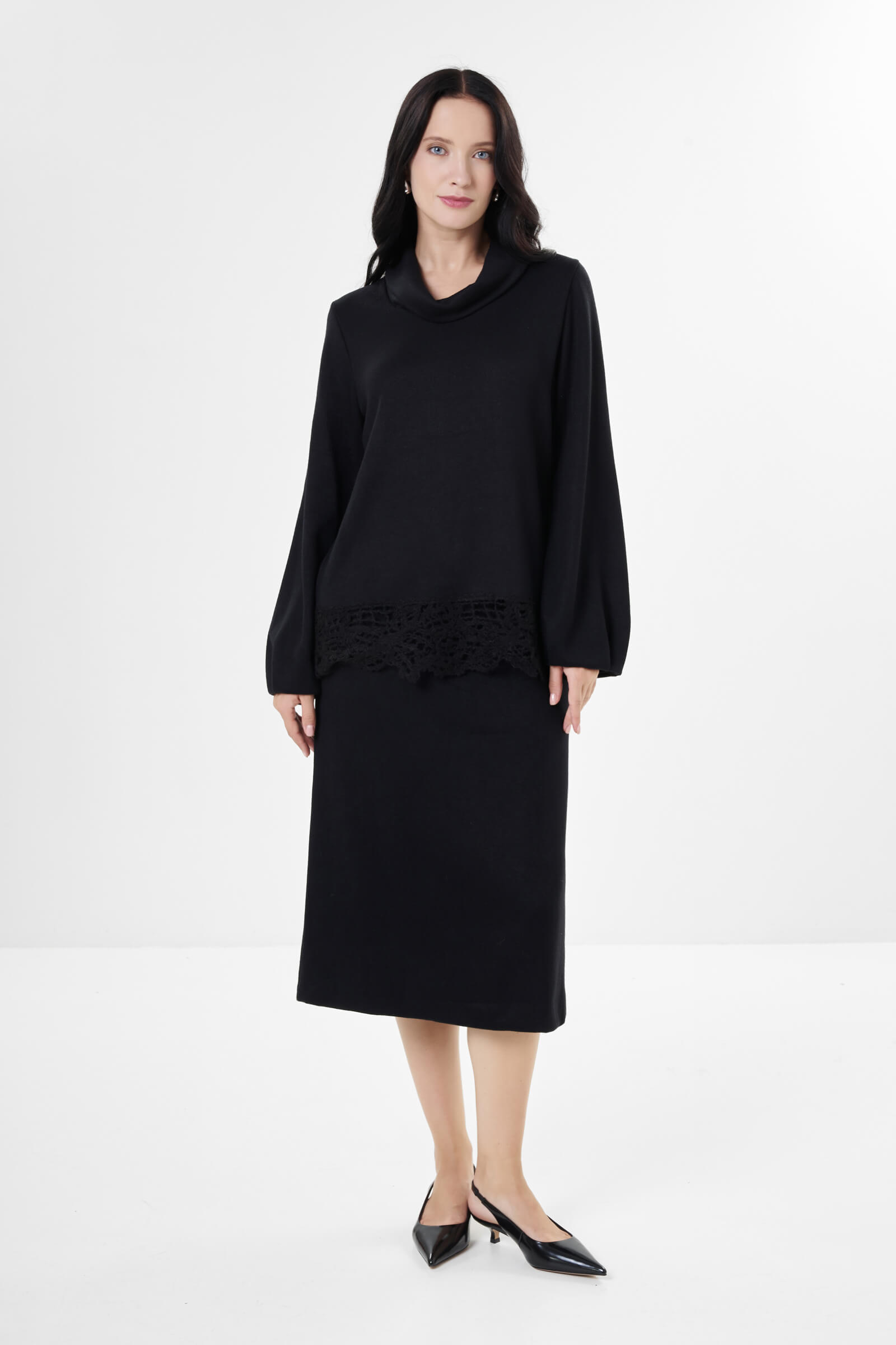 Юбка из поливискозы Бренд Milva Mi