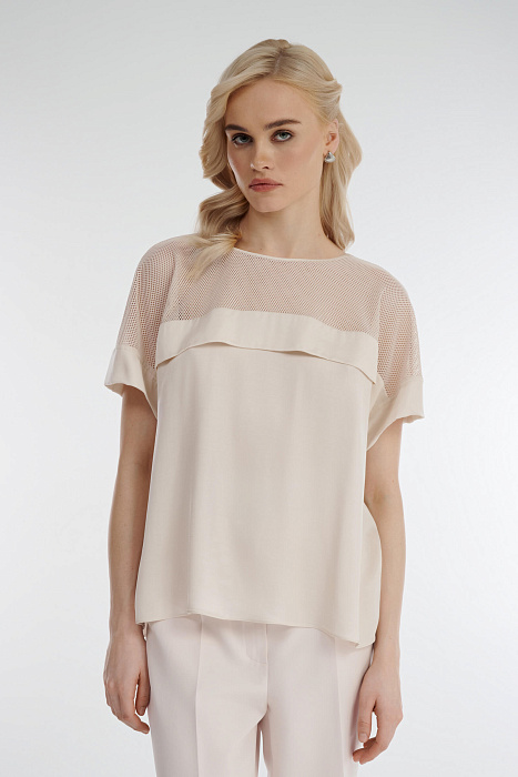 Футболка с сеткой Бренд Caterina Leman