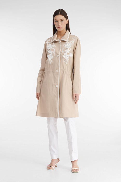 Плащ с декором Бренд Caterina Leman