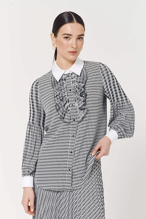 Рубашка с воланами Бренд Caterina Leman