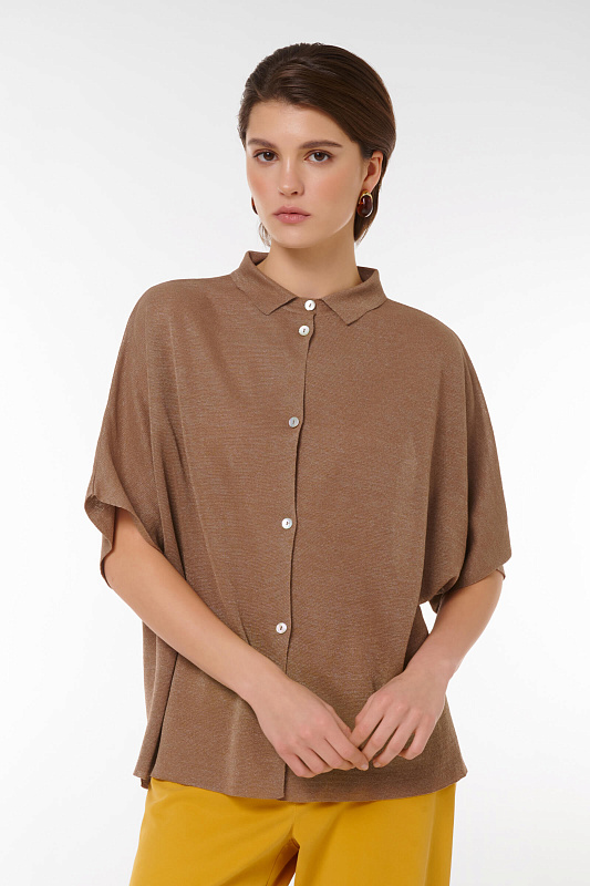 Кардиган свободного кроя на пуговицах Бренд Caterina Leman