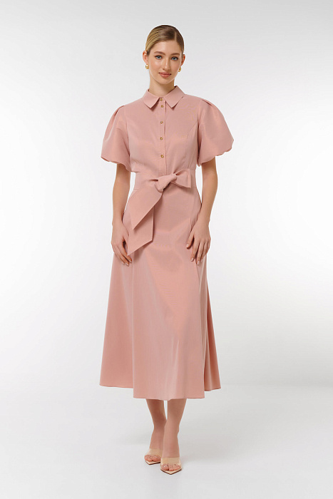 Платье миди с поясом Бренд Caterina Leman