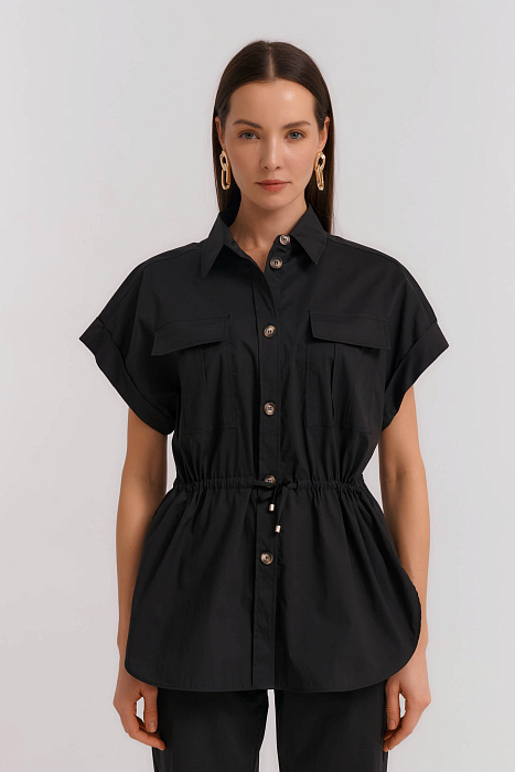 Рубашка без рукавов с кулиской Бренд Diana Gallesi