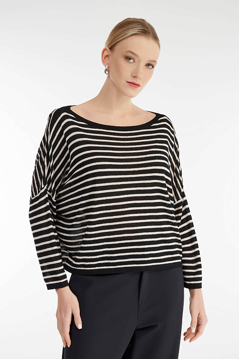 Джемпер в полоску Бренд Sarah Pacini