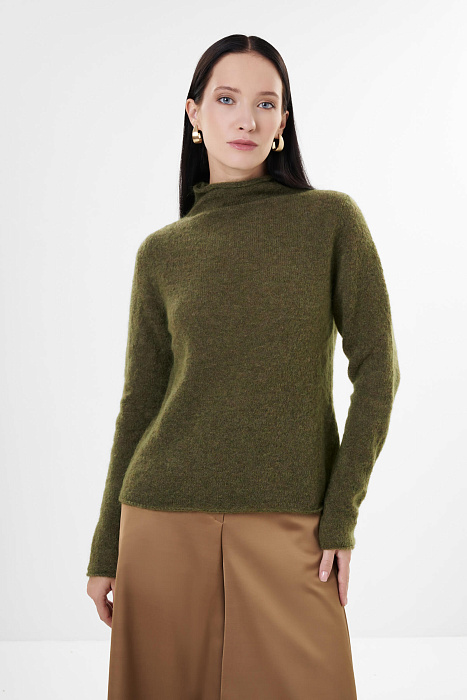 Свитер из мохера и шерсти Бренд Sarah Pacini