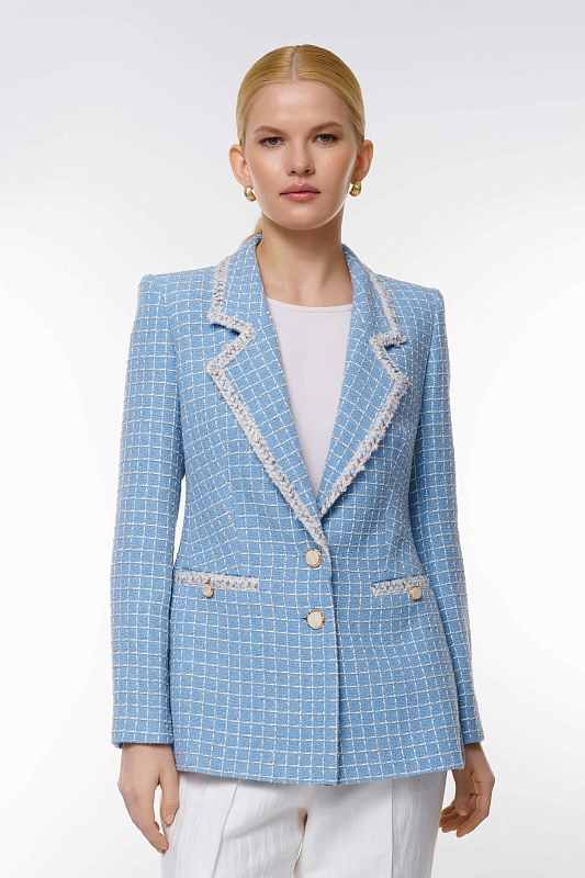 Пиджак с люрексом Бренд Caterina Leman